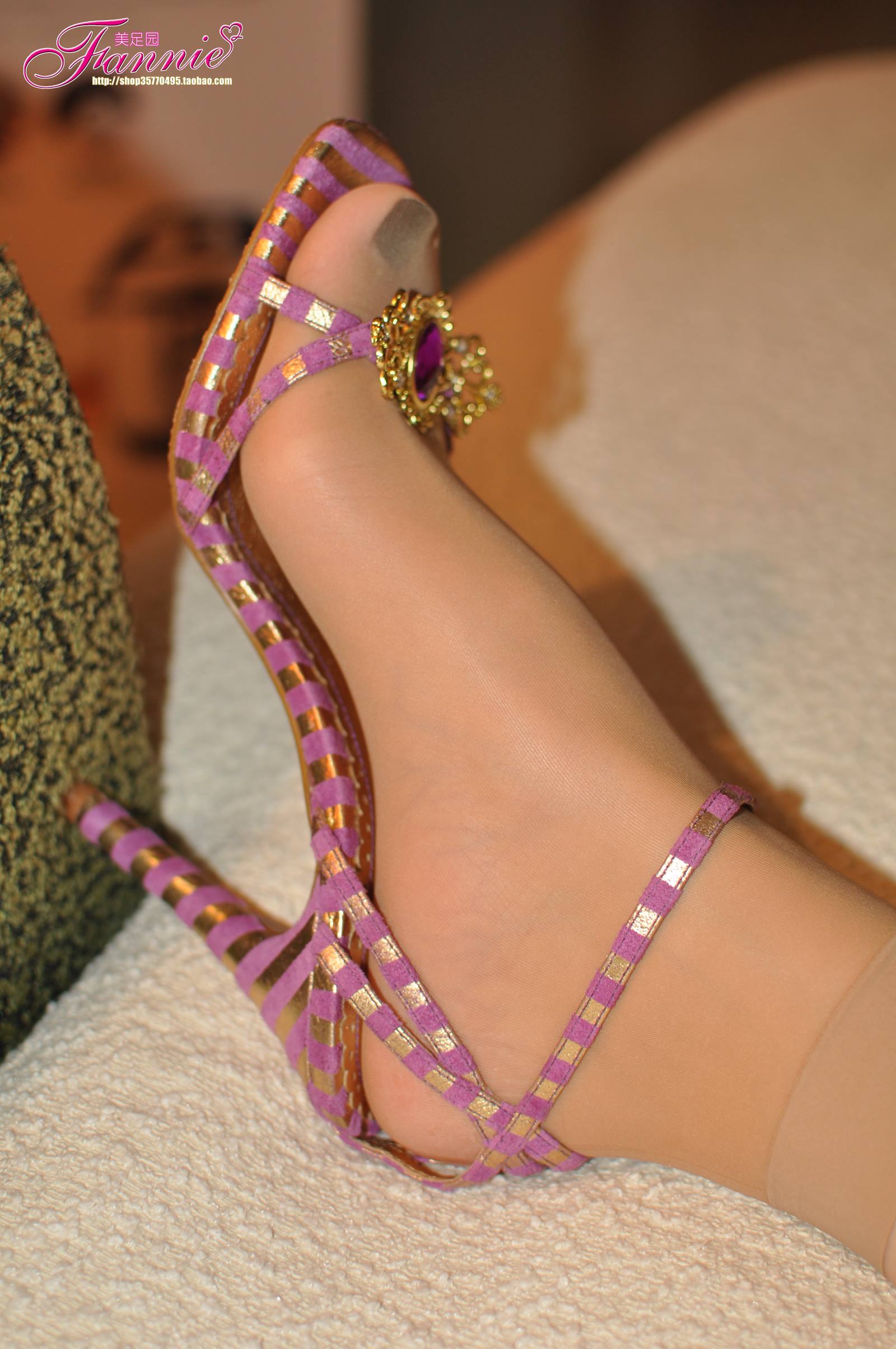 图片[10]-Fannie芬妮每足园 No.337 墨馨 高跟肉丝4 [57P] – 速更版-美库