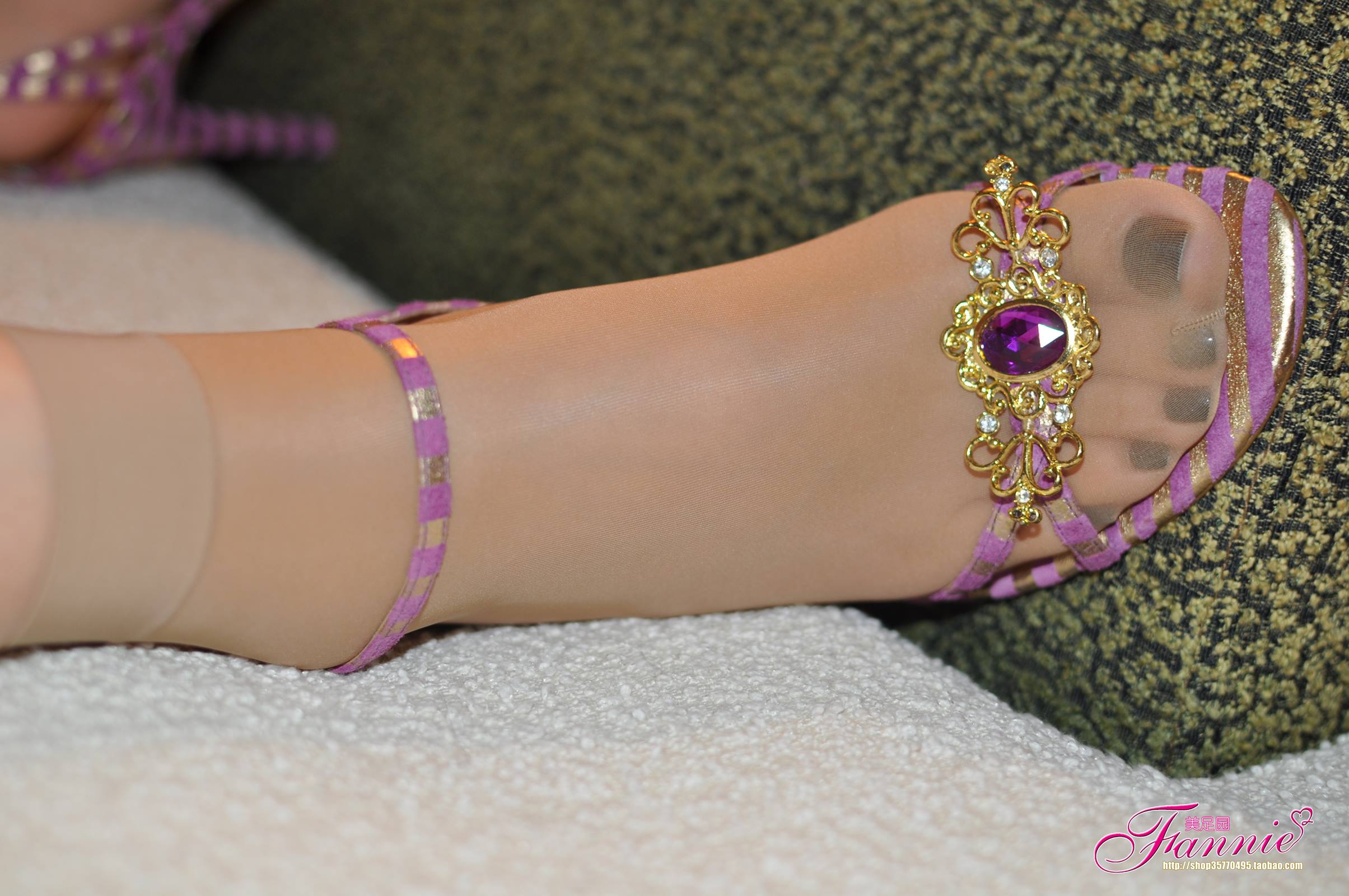 图片[16]-Fannie芬妮每足园 No.337 墨馨 高跟肉丝4 [57P] – 速更版-美库