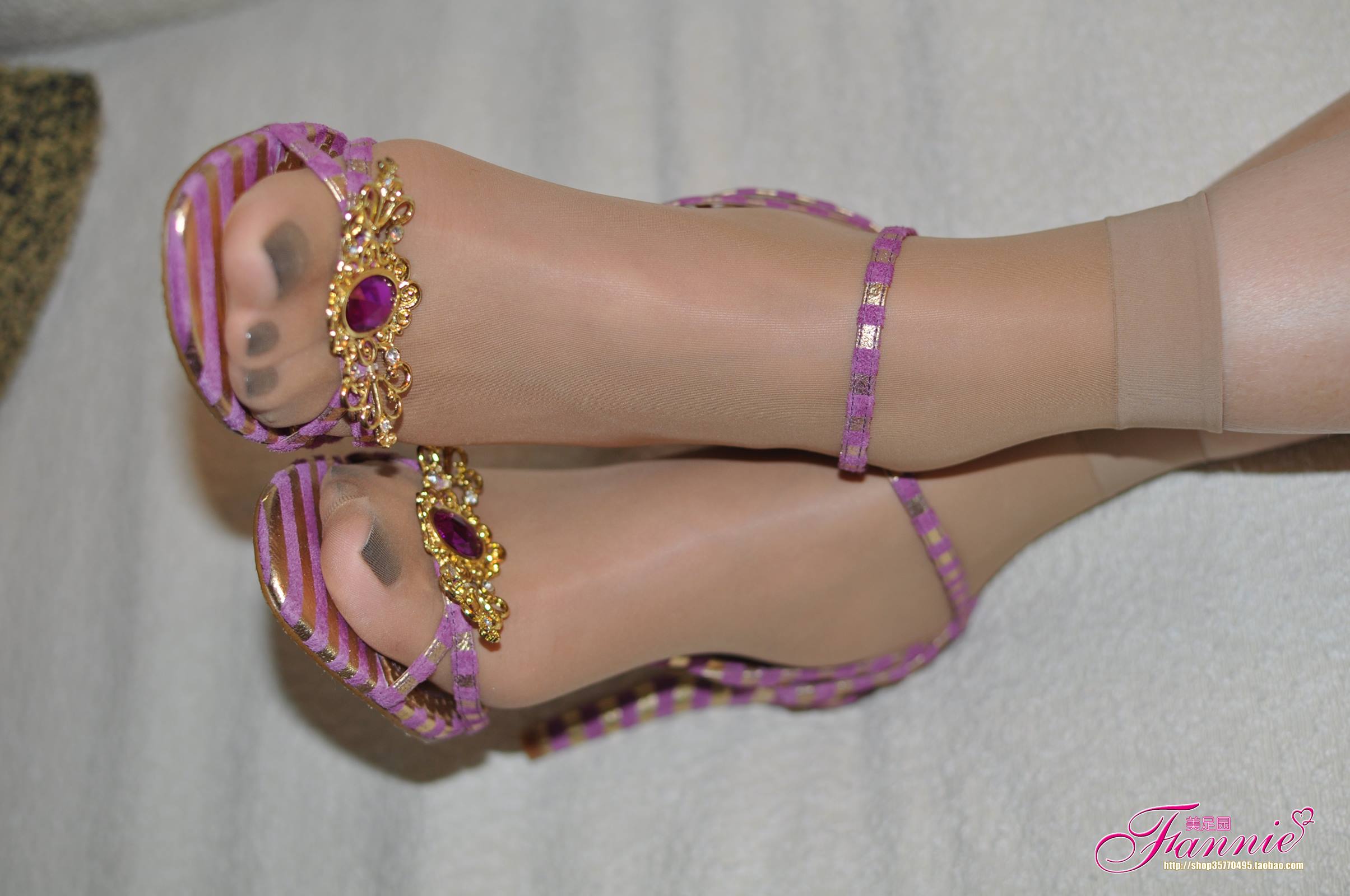 图片[21]-Fannie芬妮每足园 No.337 墨馨 高跟肉丝4 [57P] – 速更版-美库