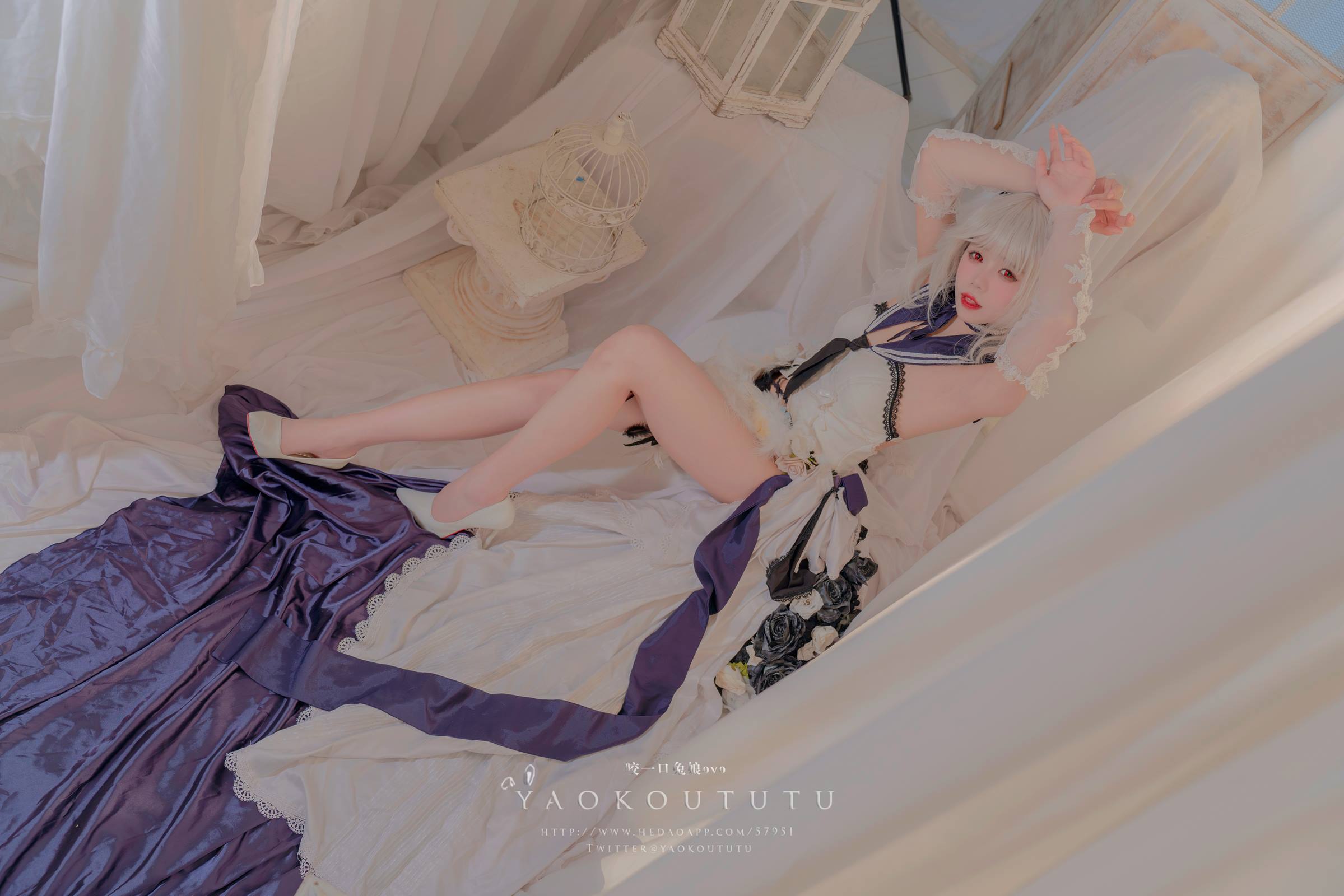 图片[27]-网紅博主@咬一口兔娘(黏黏团子兔) 九月T3专属特典『梳妆的大小姐-可畏』[31P] – 速更版-美库