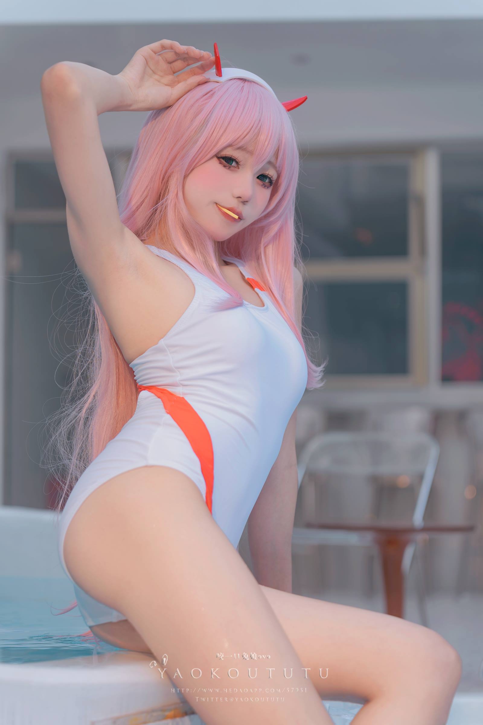 图片[23]-网紅博主@咬一口兔娘(黏黏团子兔) 『国家队02泳装』Pretty [32P] – 速更版-美库