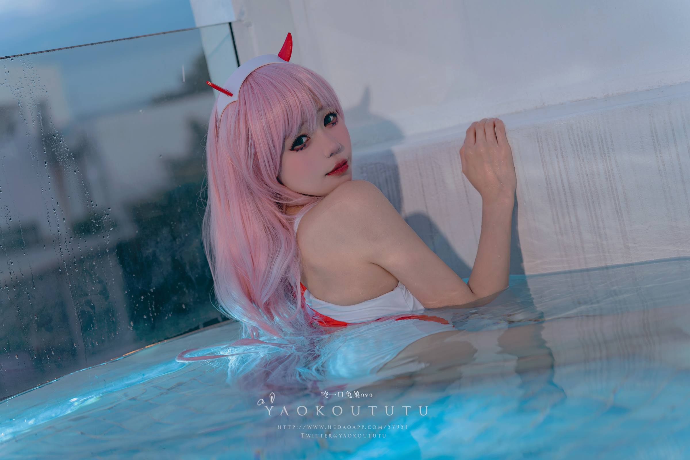 图片[32]-网紅博主@咬一口兔娘(黏黏团子兔) 『国家队02泳装』Pretty [32P] – 速更版-美库