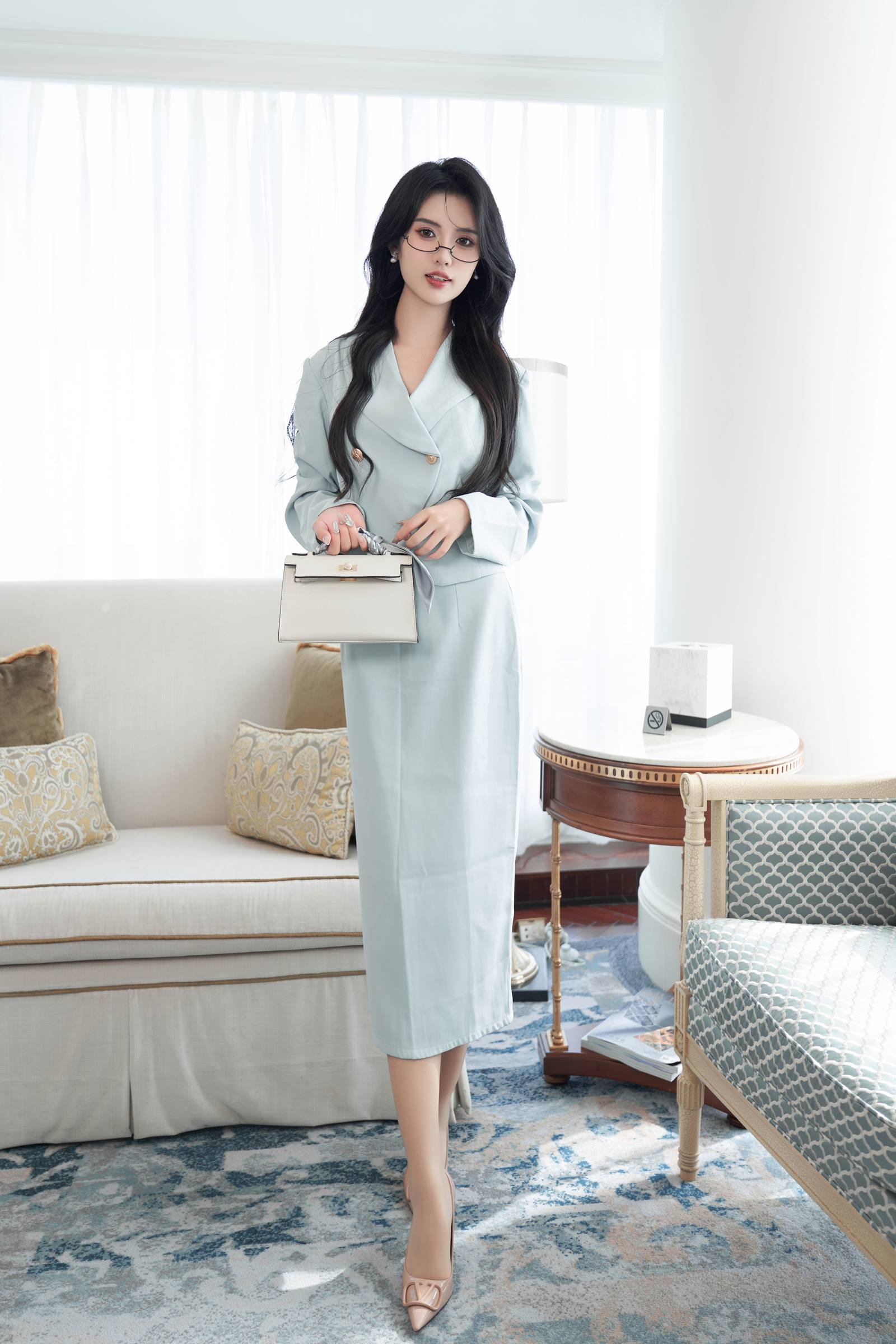 图片[35]-浅浅Danny – 浴室紫色蕾丝[38P] – 速更版-美库