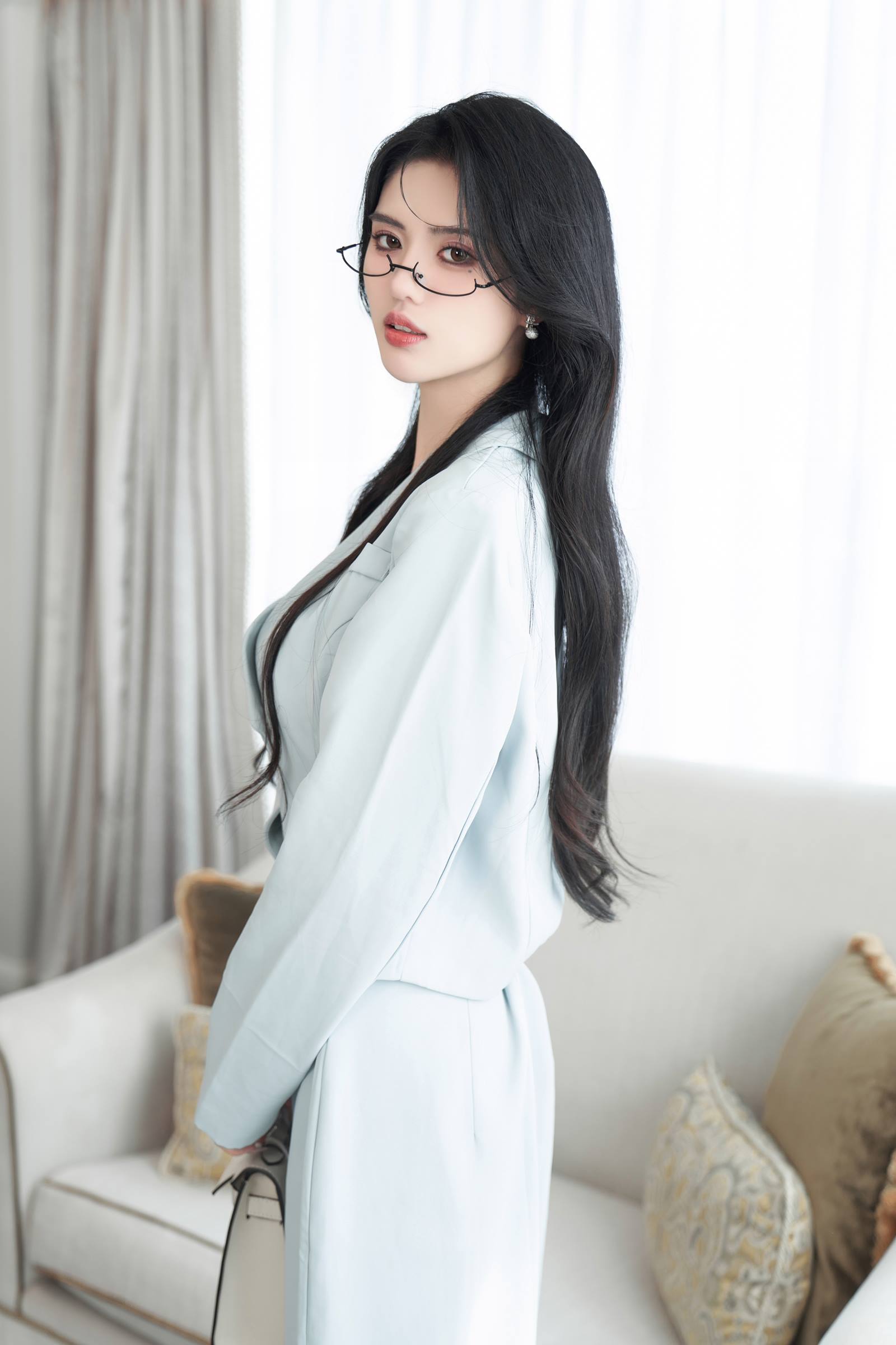 图片[39]-浅浅Danny – 浴室紫色蕾丝[38P] – 速更版-美库