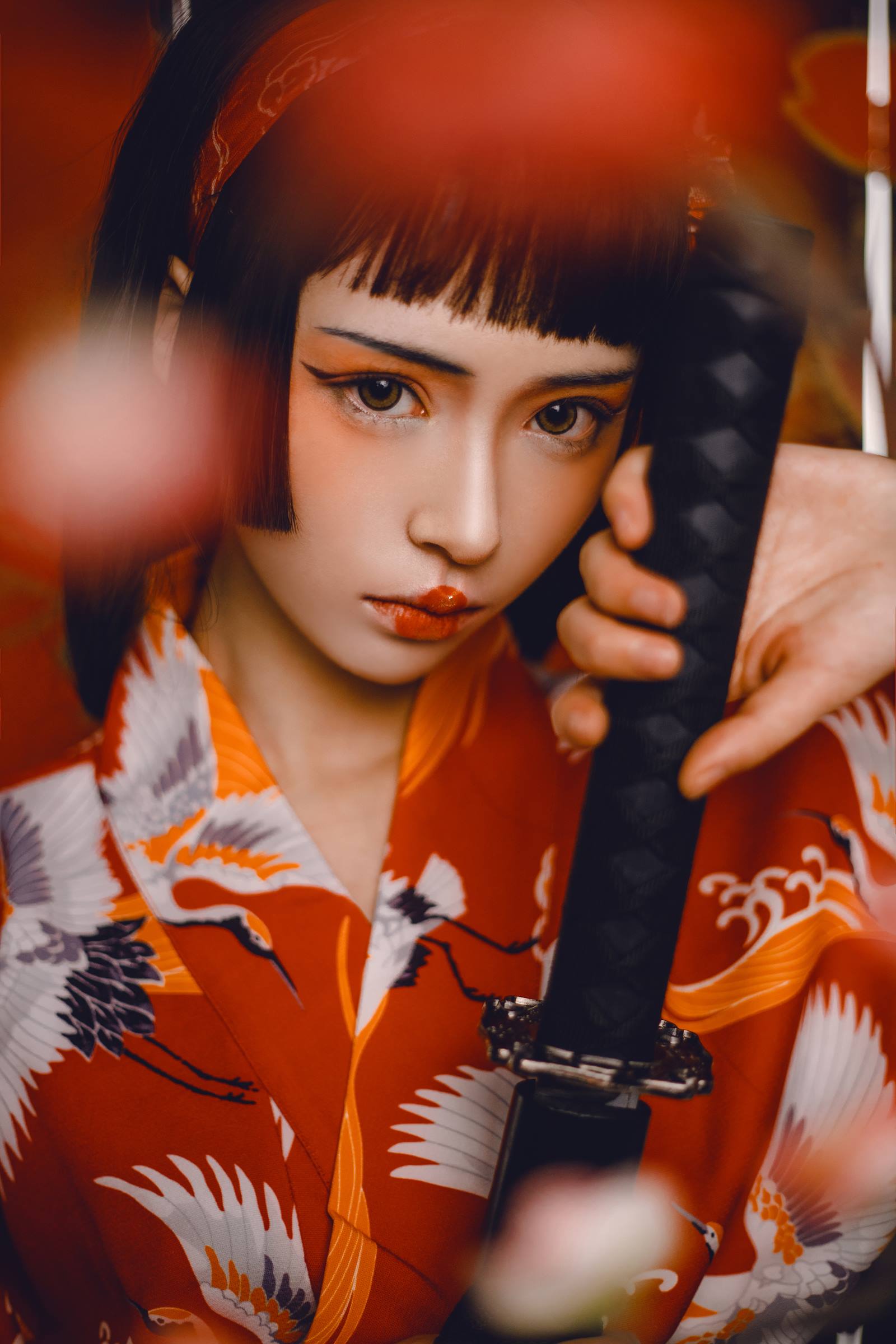 虫皿虫皿 - 日式和服武士艺伎[18P] - 速更版-绅士图