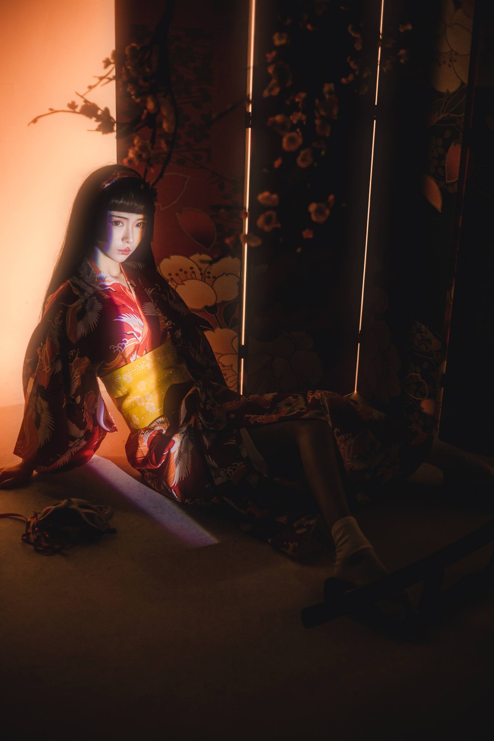 图片[15]-虫皿虫皿 – 日式和服武士艺伎[18P] – 速更版-美库