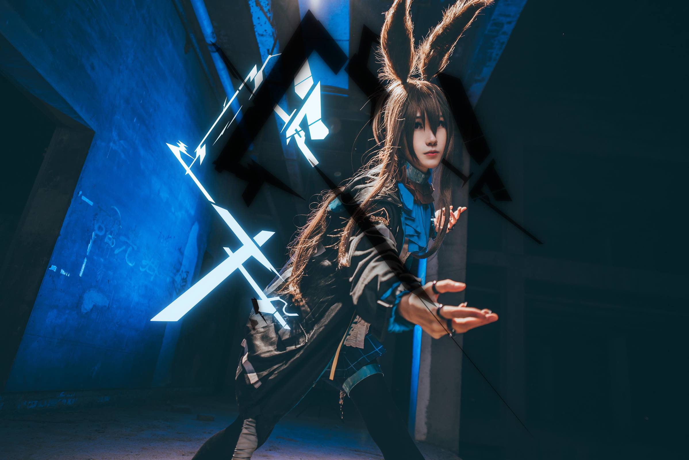 图片[11]-妖君白研 – 明日方舟COS美少女 COSER兽耳阿米娅[10P] – 速更版-美库