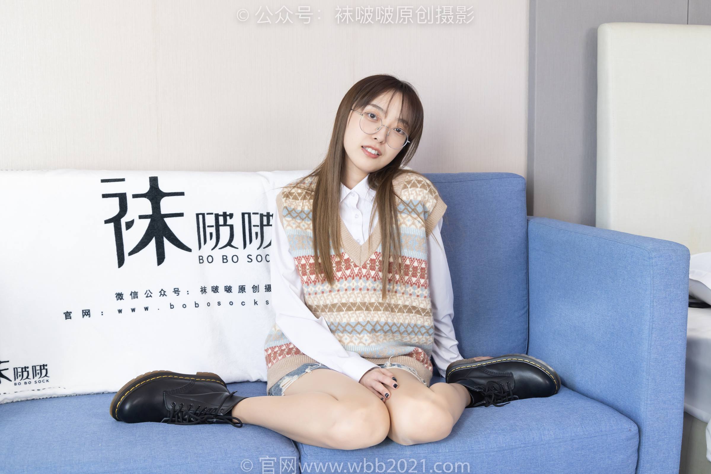 图片[17]-[BoBoSocks袜啵啵]NO.316 稚予-运动鞋、马丁靴、肉丝[160P] – 速更版-美库