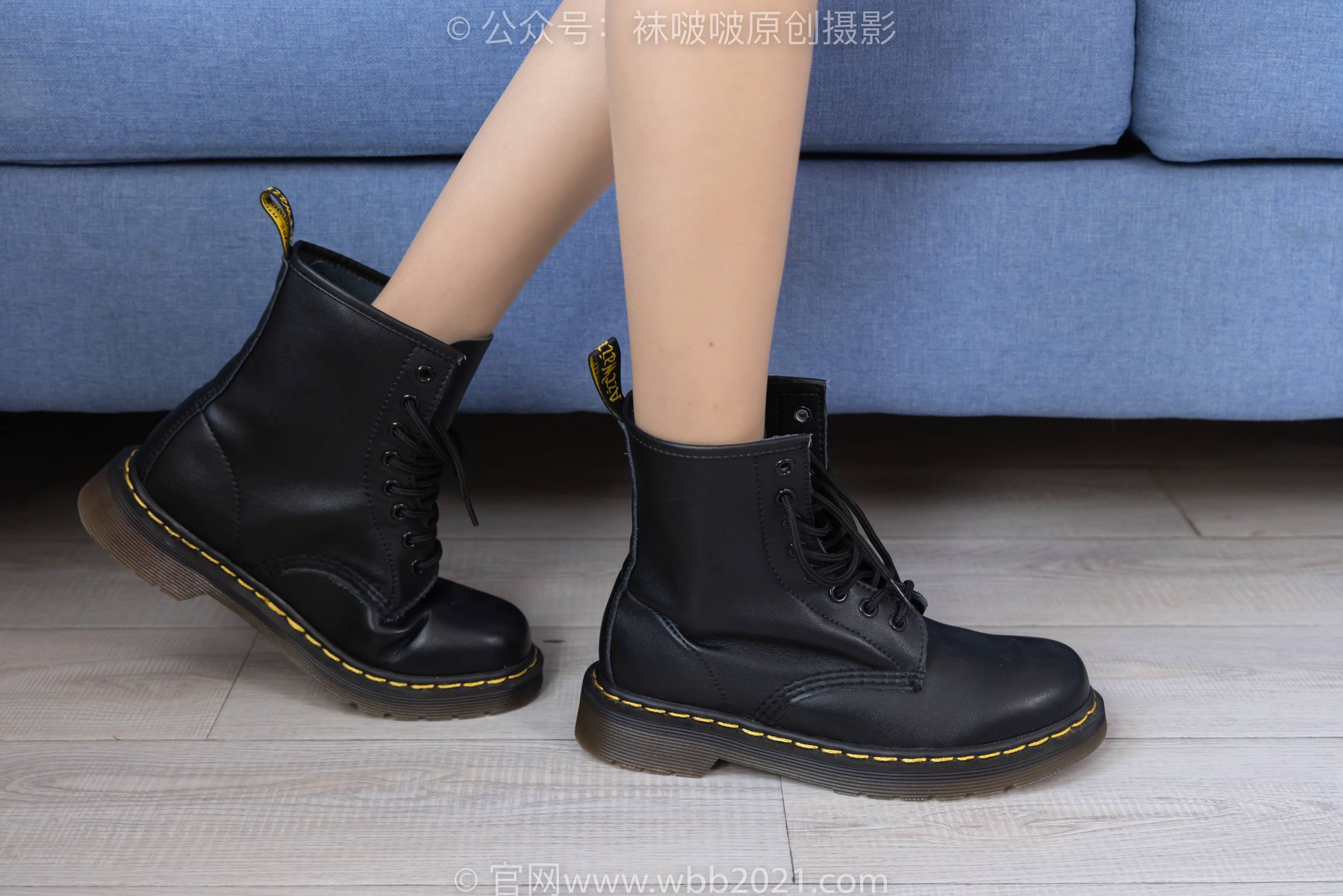 图片[19]-[BoBoSocks袜啵啵]NO.316 稚予-运动鞋、马丁靴、肉丝[160P] – 速更版-美库