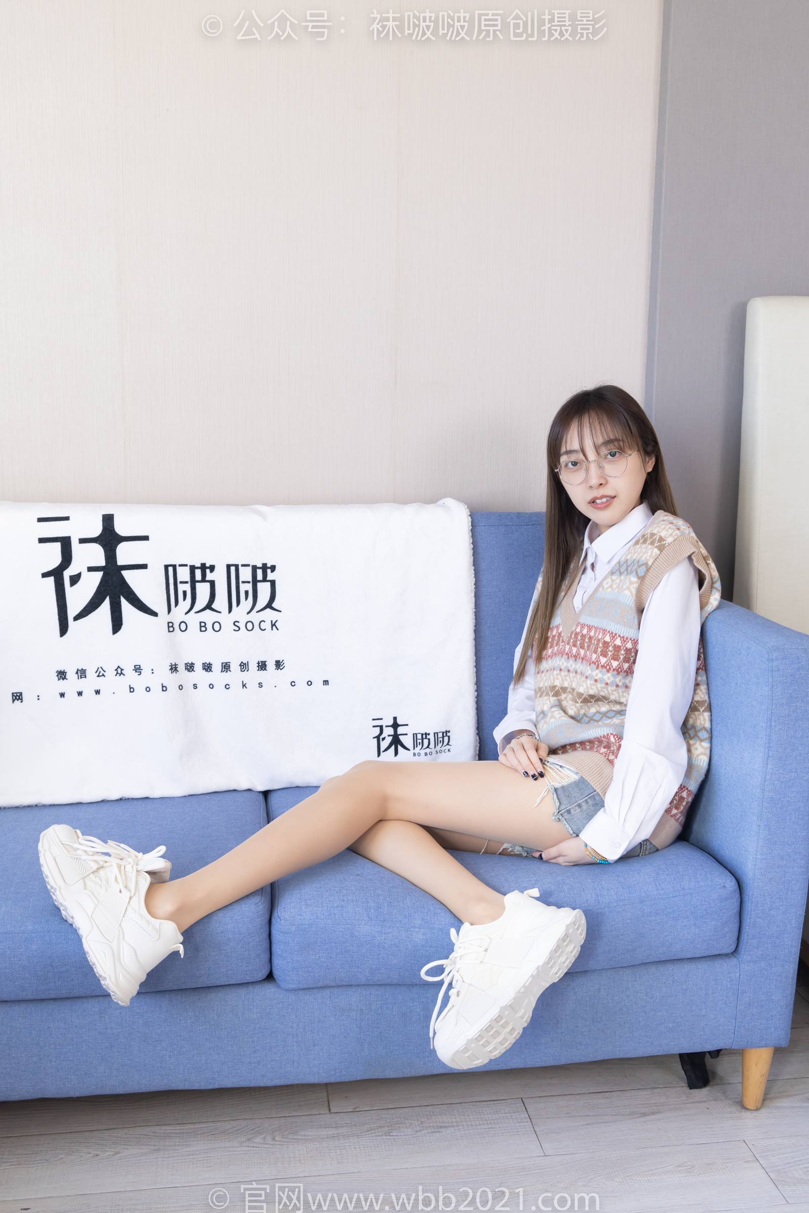 图片[23]-[BoBoSocks袜啵啵]NO.316 稚予-运动鞋、马丁靴、肉丝[160P] – 速更版-美库