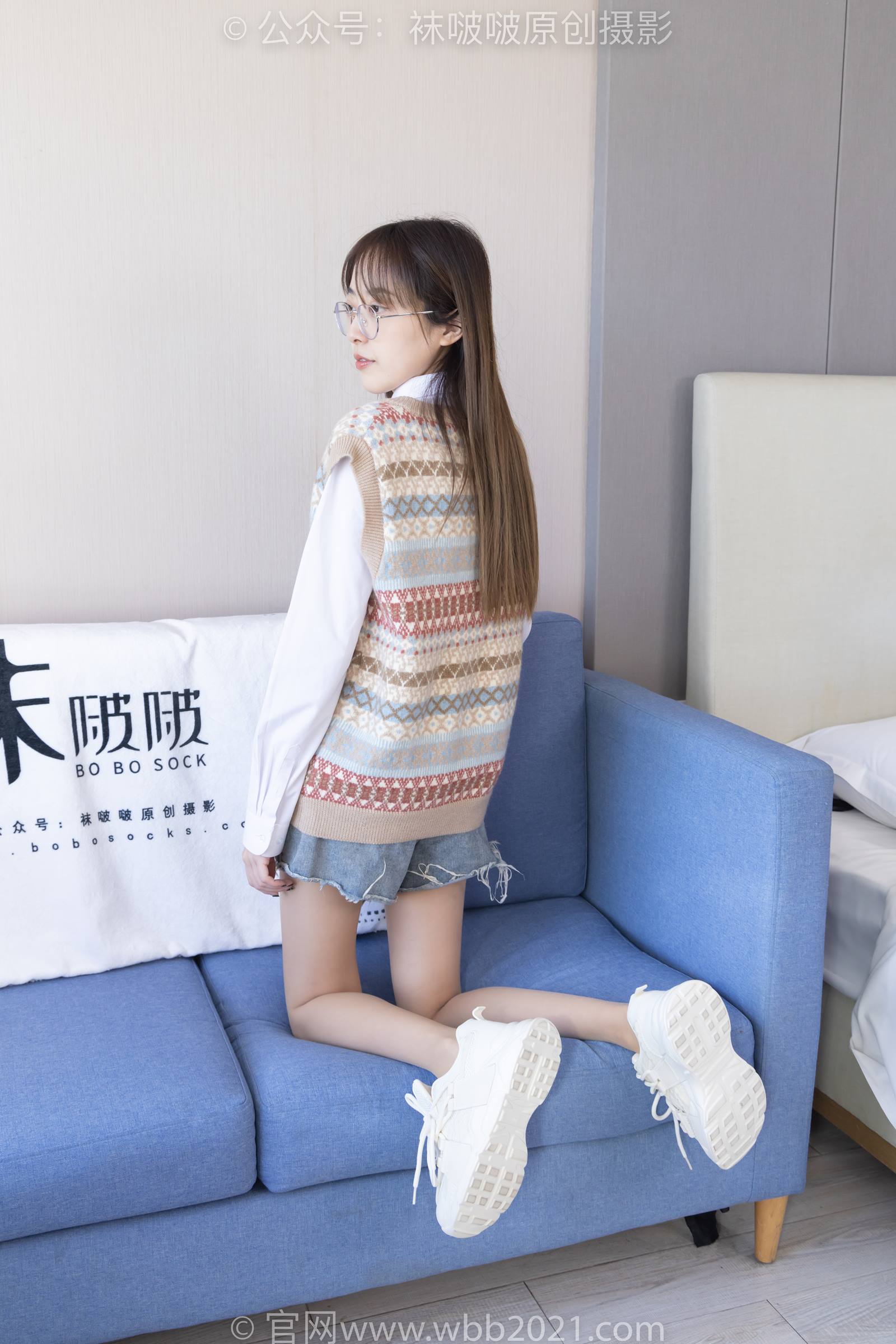 图片[24]-[BoBoSocks袜啵啵]NO.316 稚予-运动鞋、马丁靴、肉丝[160P] – 速更版-美库