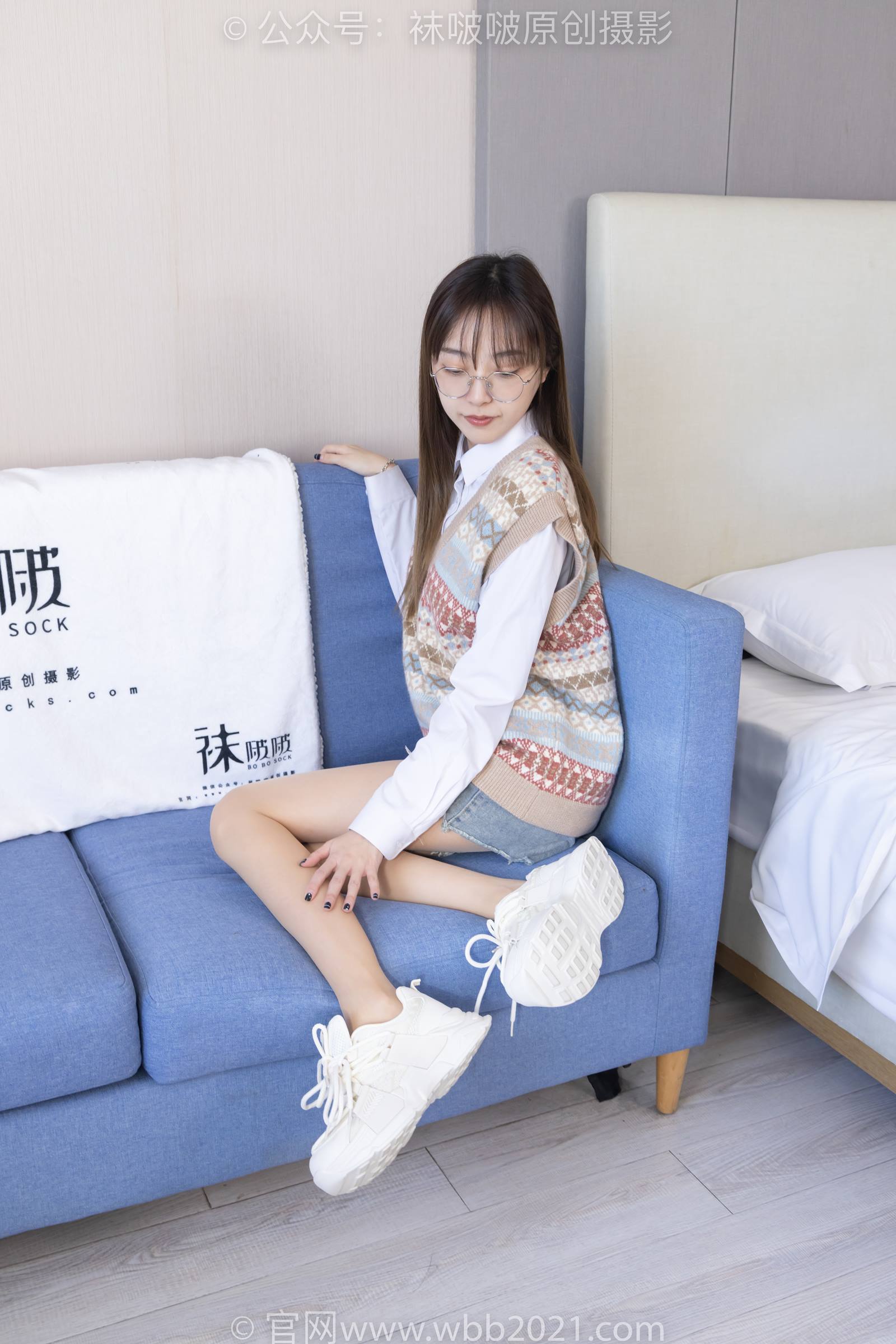 图片[26]-[BoBoSocks袜啵啵]NO.316 稚予-运动鞋、马丁靴、肉丝[160P] – 速更版-美库