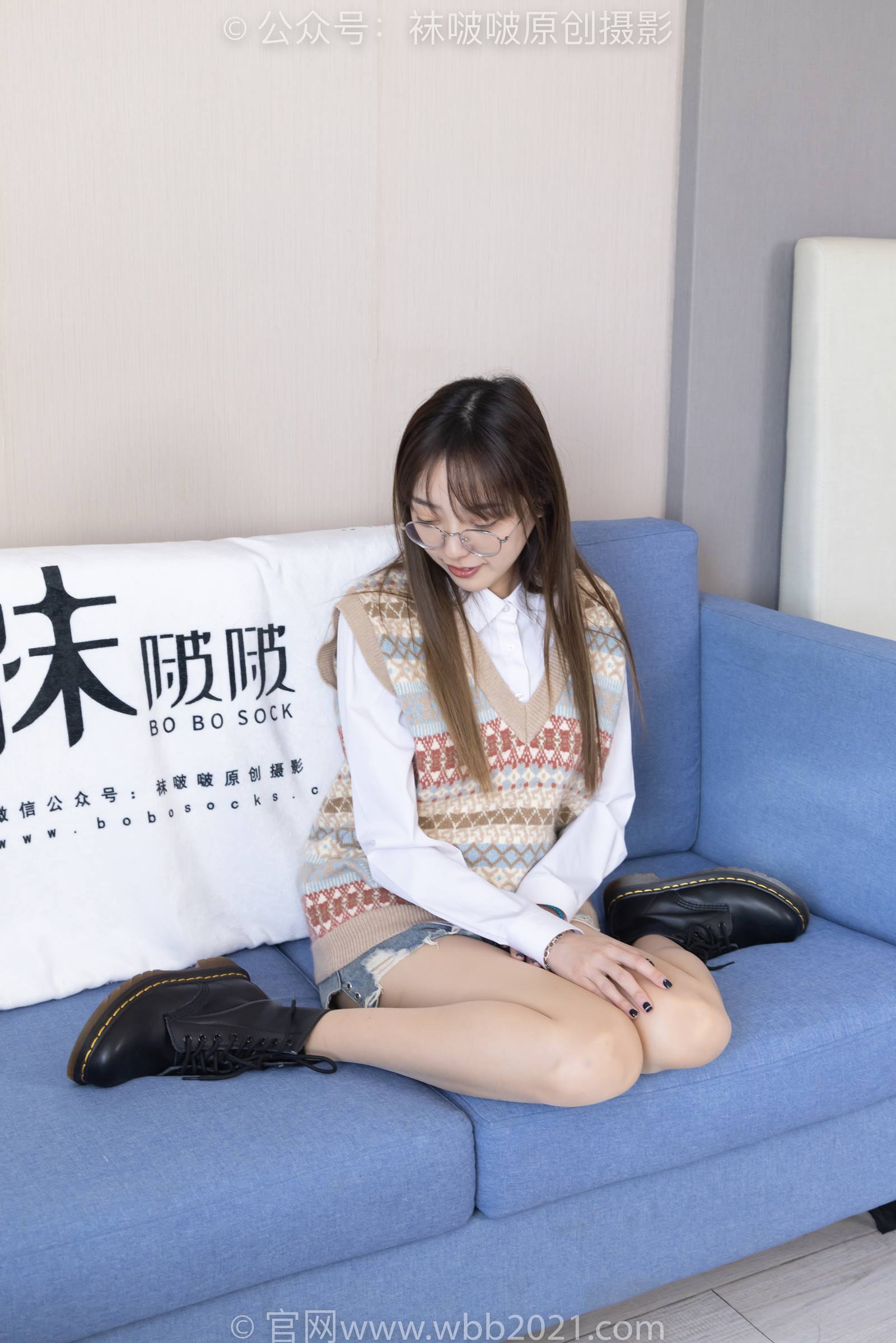 图片[28]-[BoBoSocks袜啵啵]NO.316 稚予-运动鞋、马丁靴、肉丝[160P] – 速更版-美库