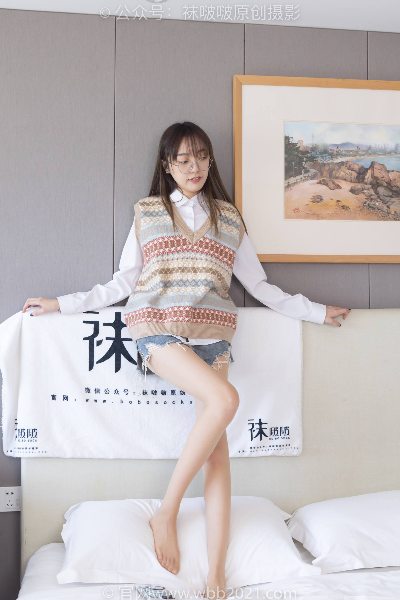 图片[42]-[BoBoSocks袜啵啵]NO.316 稚予-运动鞋、马丁靴、肉丝[160P] – 速更版-美库