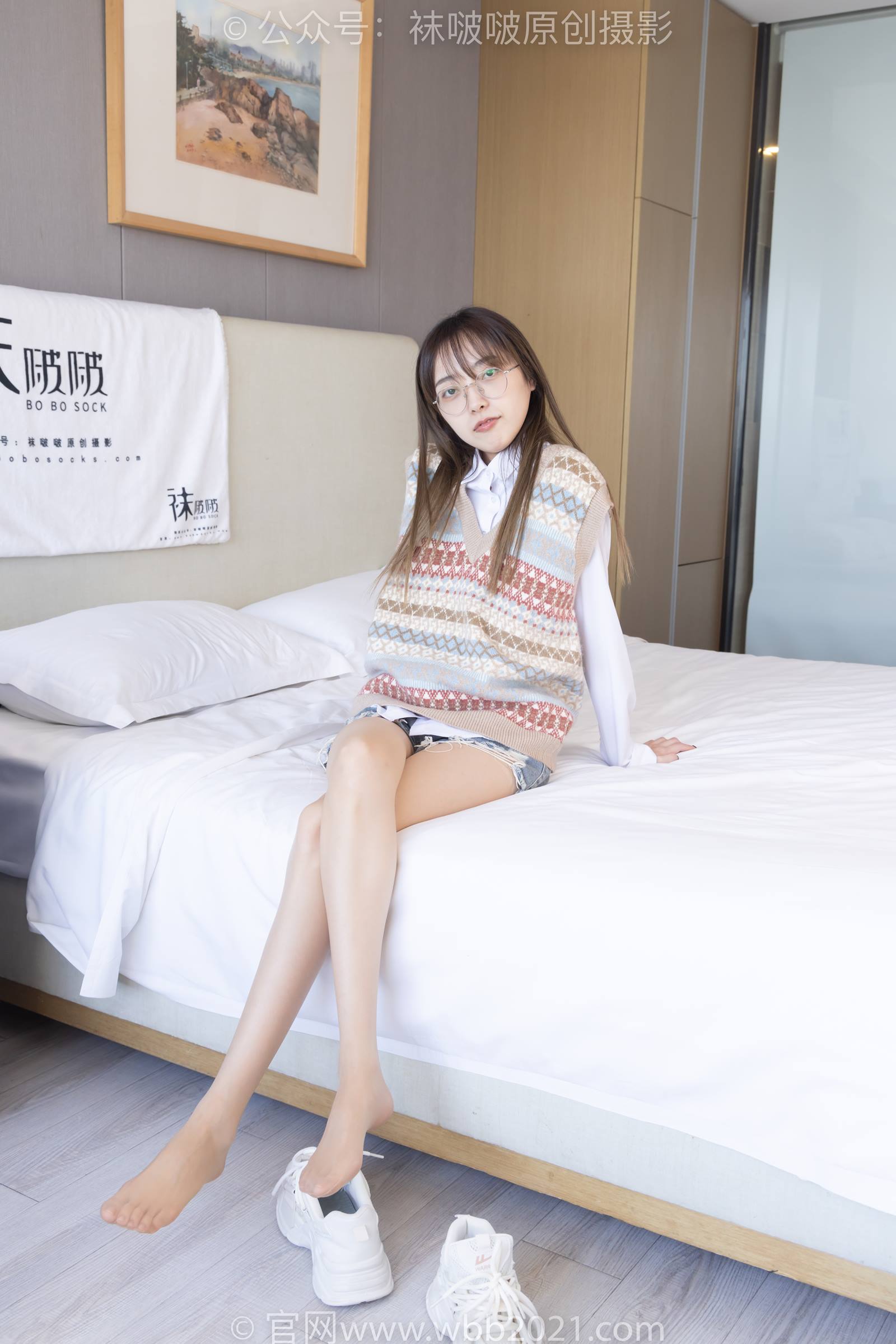 图片[58]-[BoBoSocks袜啵啵]NO.316 稚予-运动鞋、马丁靴、肉丝[160P] – 速更版-美库