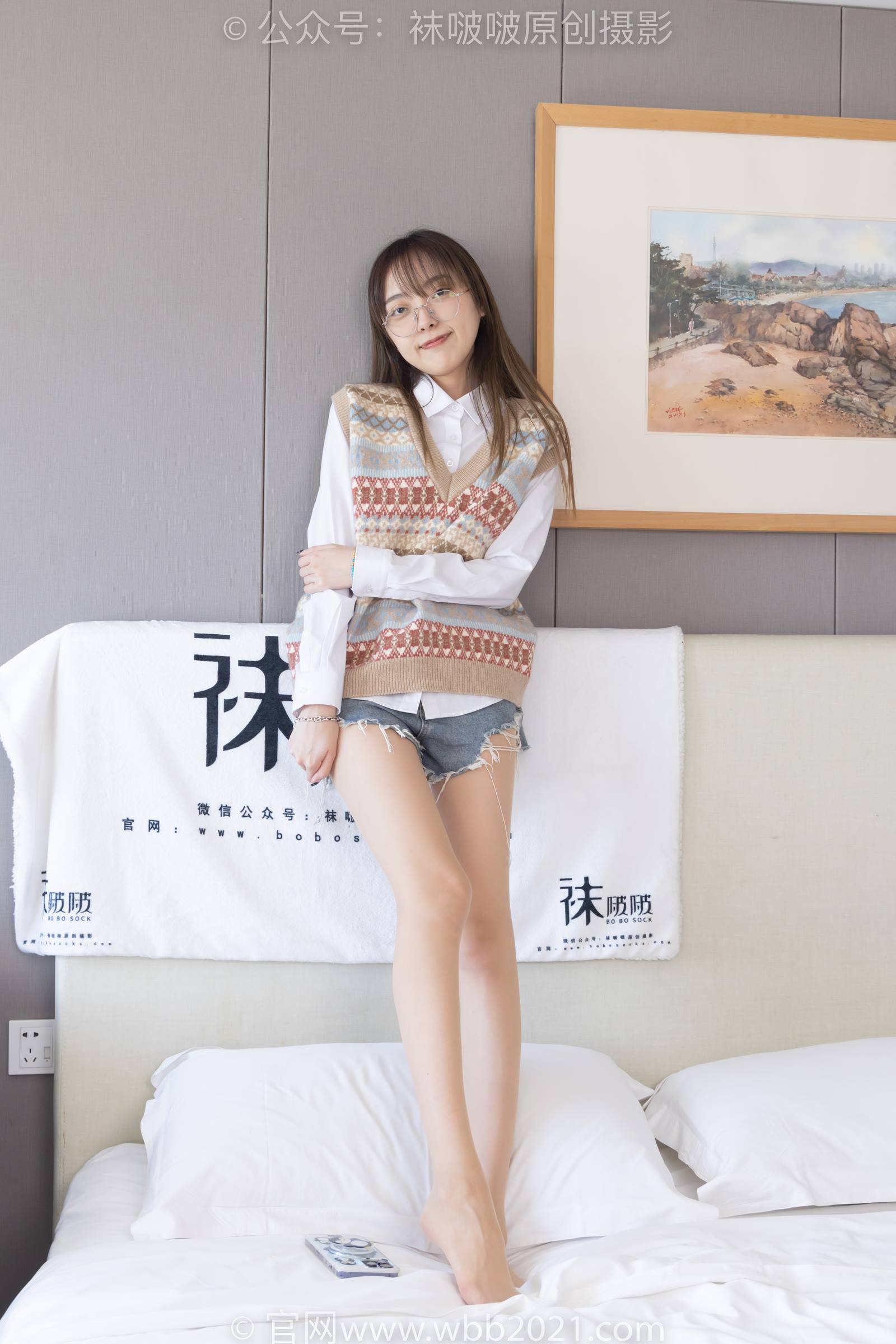 图片[63]-[BoBoSocks袜啵啵]NO.316 稚予-运动鞋、马丁靴、肉丝[160P] – 速更版-美库