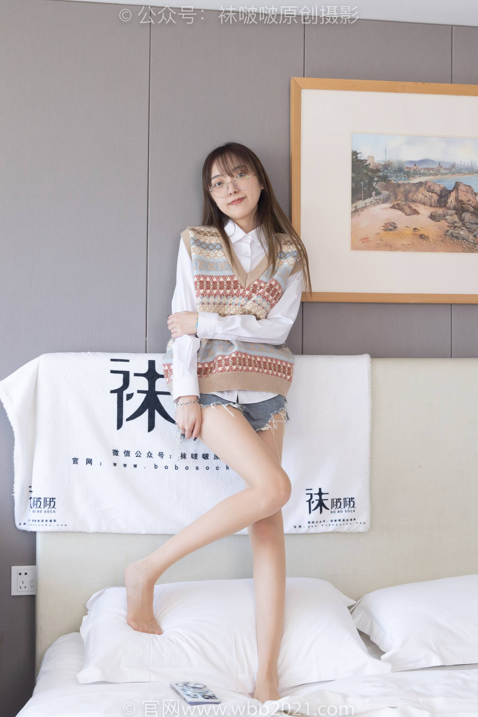 图片[73]-[BoBoSocks袜啵啵]NO.316 稚予-运动鞋、马丁靴、肉丝[160P] – 速更版-美库