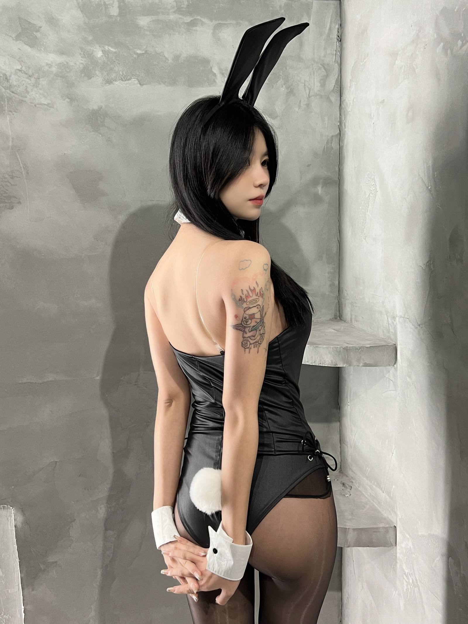 图片[11]-魚神  – 黑丝兔女郎[13P] – 速更版-美库