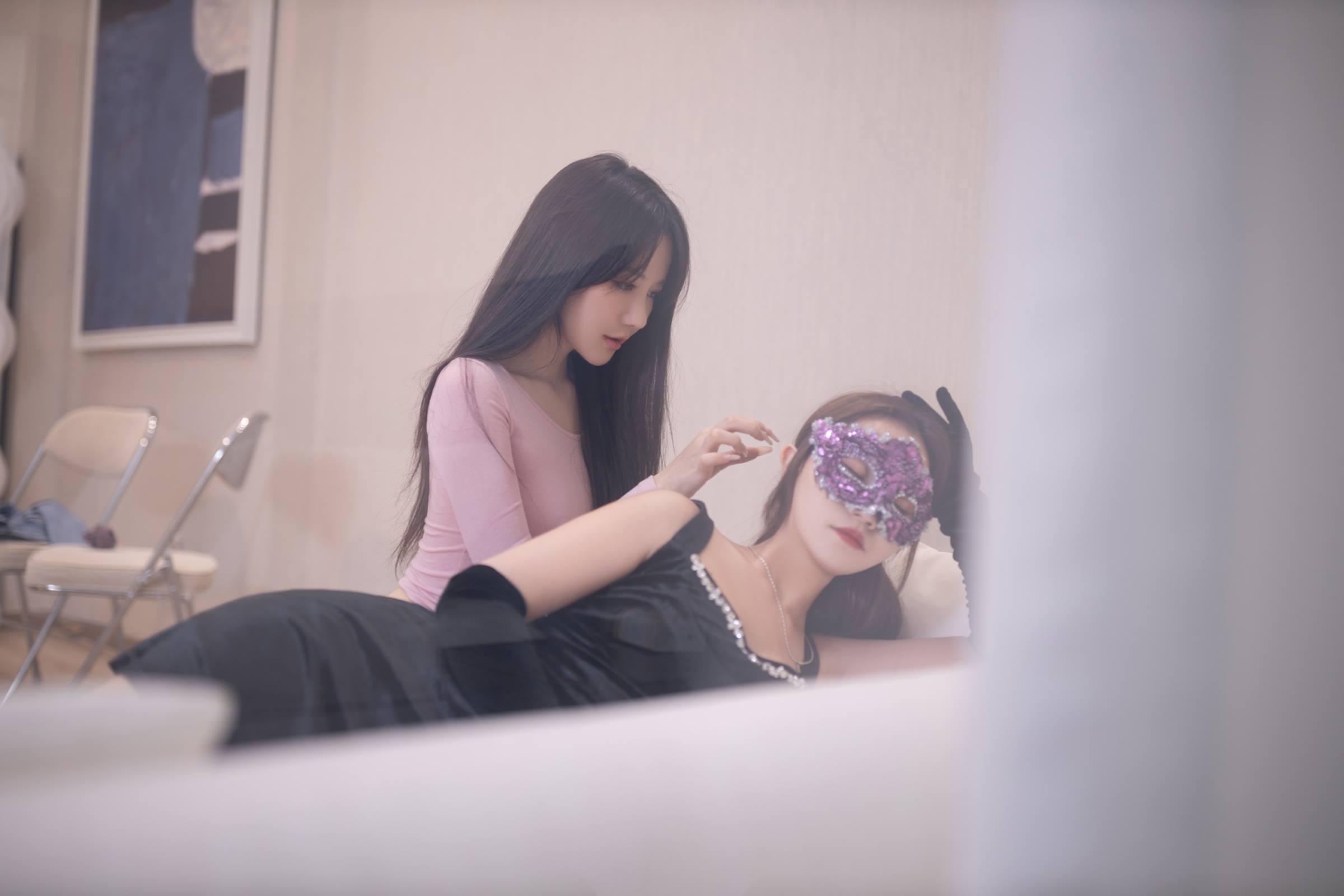 图片[17]-秀人内购@鱼子酱Fish – 内购私拍 魅影之梦 [26P] – 速更版-美库