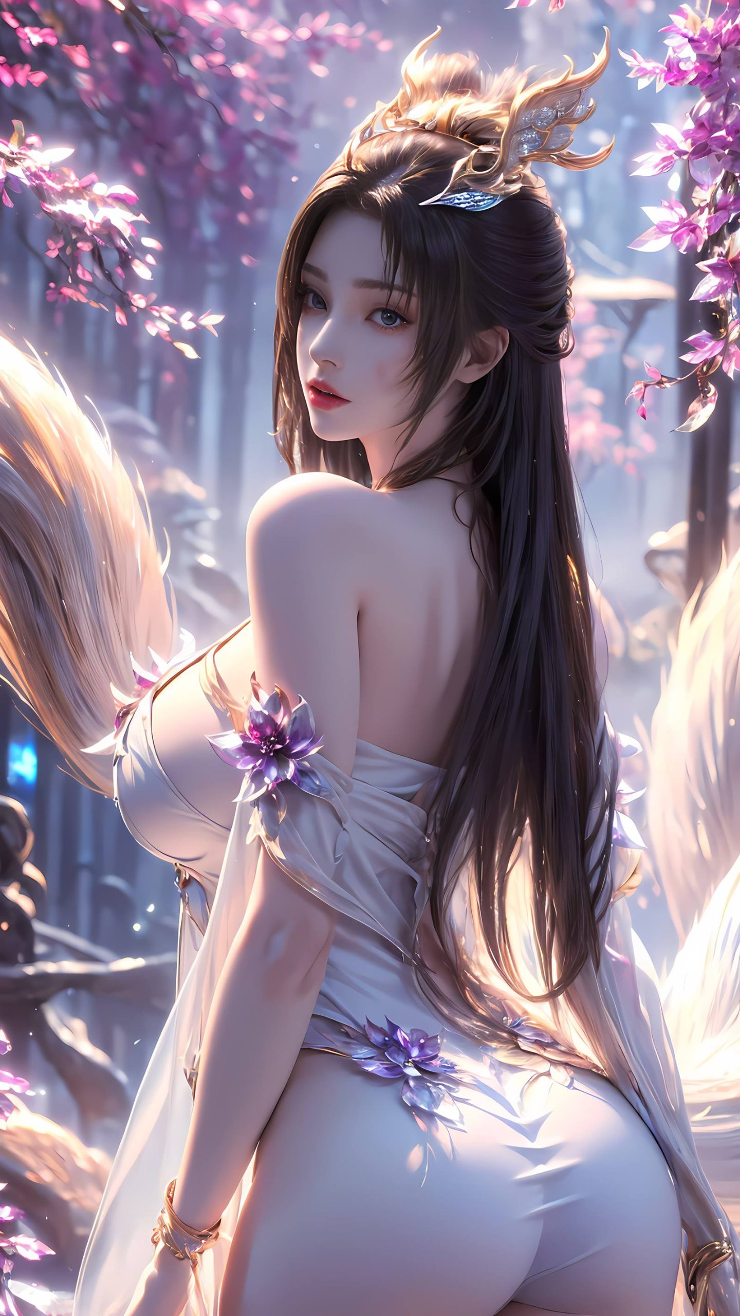 图片[10]-AI绘画 102 完美世界-天狐仙子[30P] – 速更版-美库