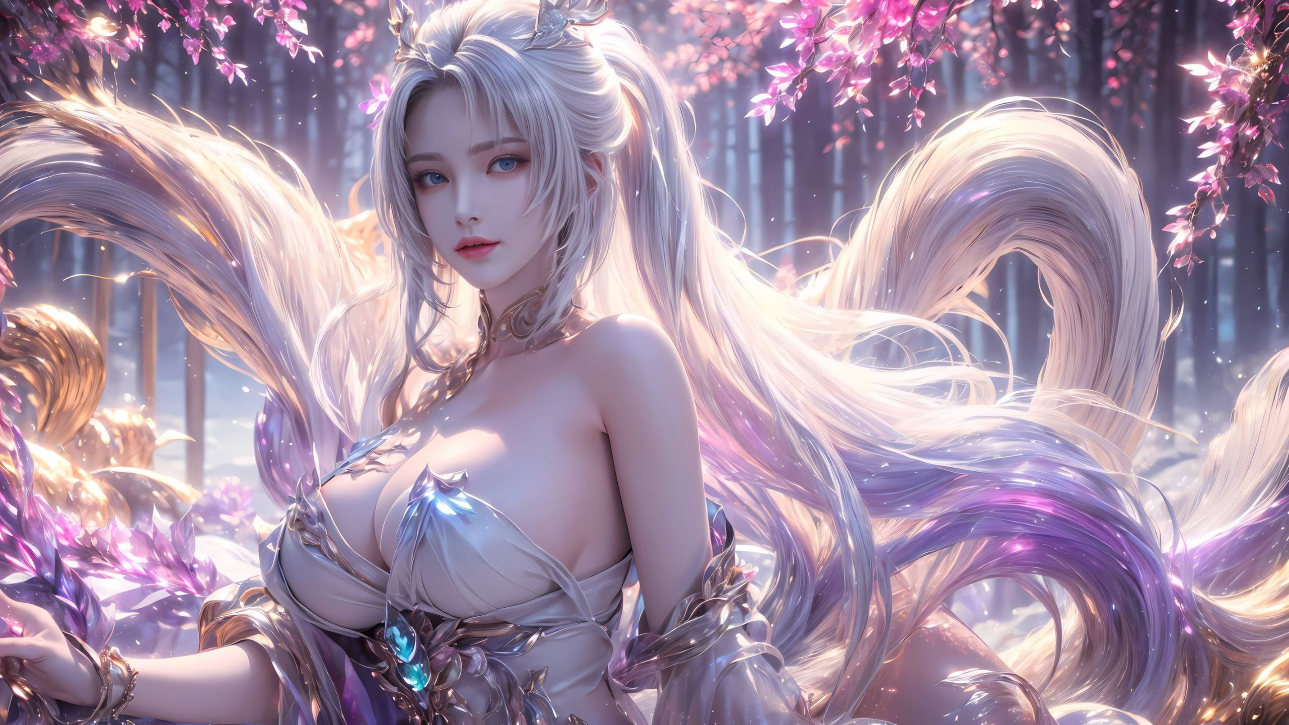 图片[11]-AI绘画 102 完美世界-天狐仙子[30P] – 速更版-美库