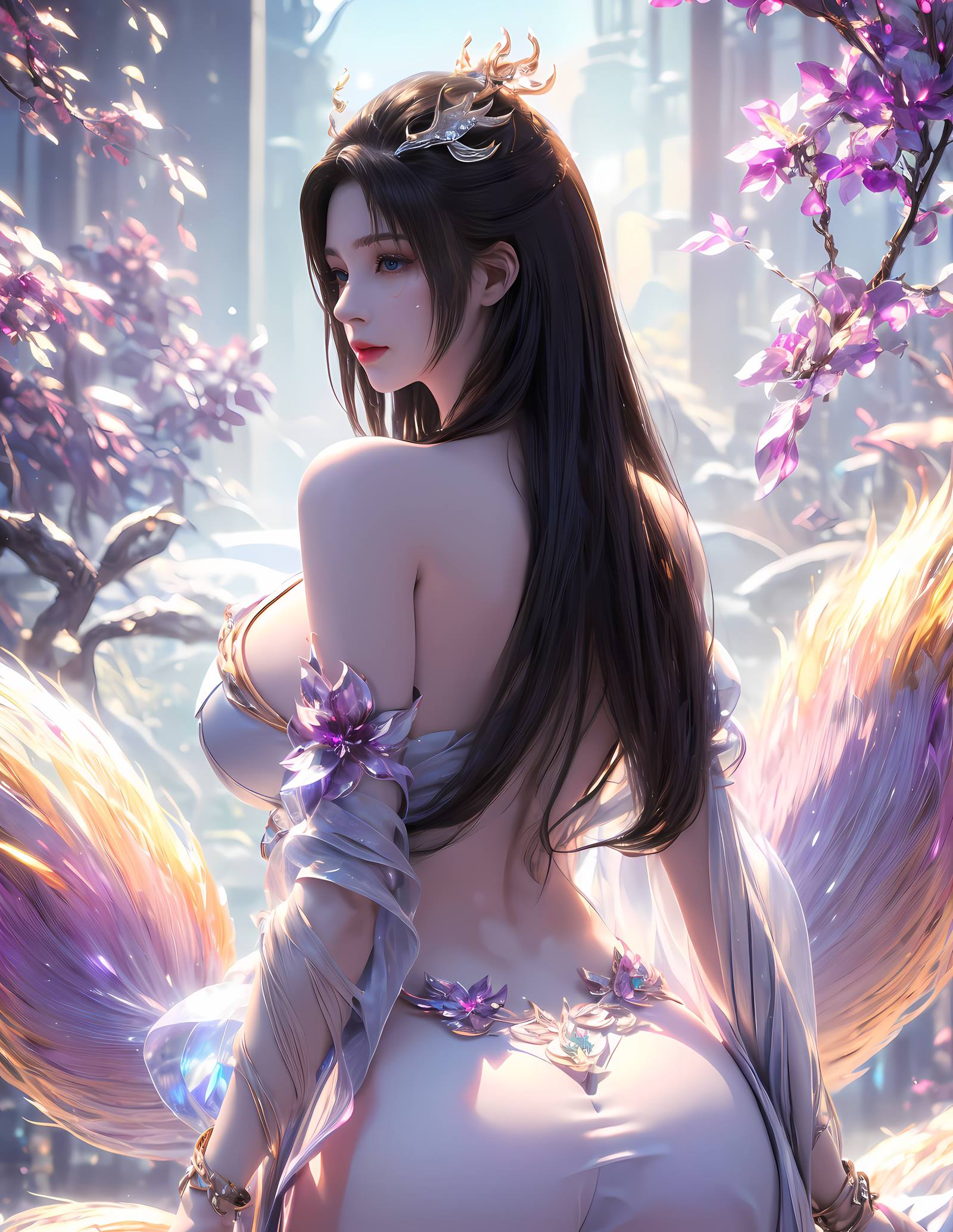 图片[12]-AI绘画 102 完美世界-天狐仙子[30P] – 速更版-美库