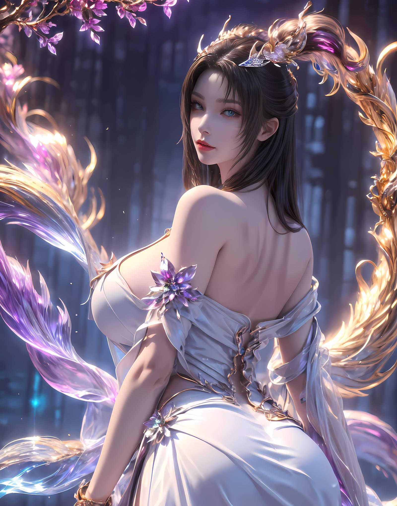 图片[13]-AI绘画 102 完美世界-天狐仙子[30P] – 速更版-美库