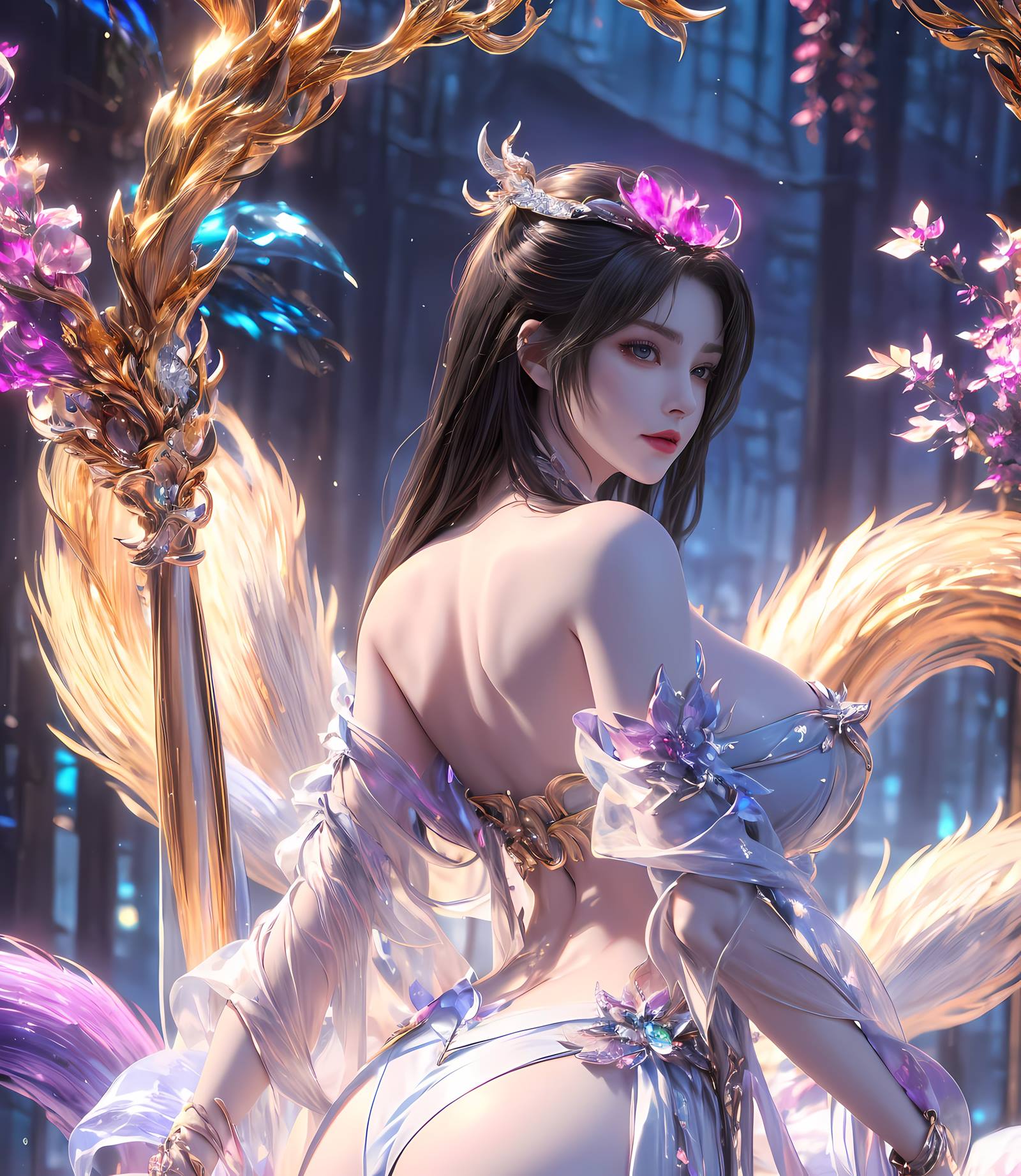 图片[14]-AI绘画 102 完美世界-天狐仙子[30P] – 速更版-美库