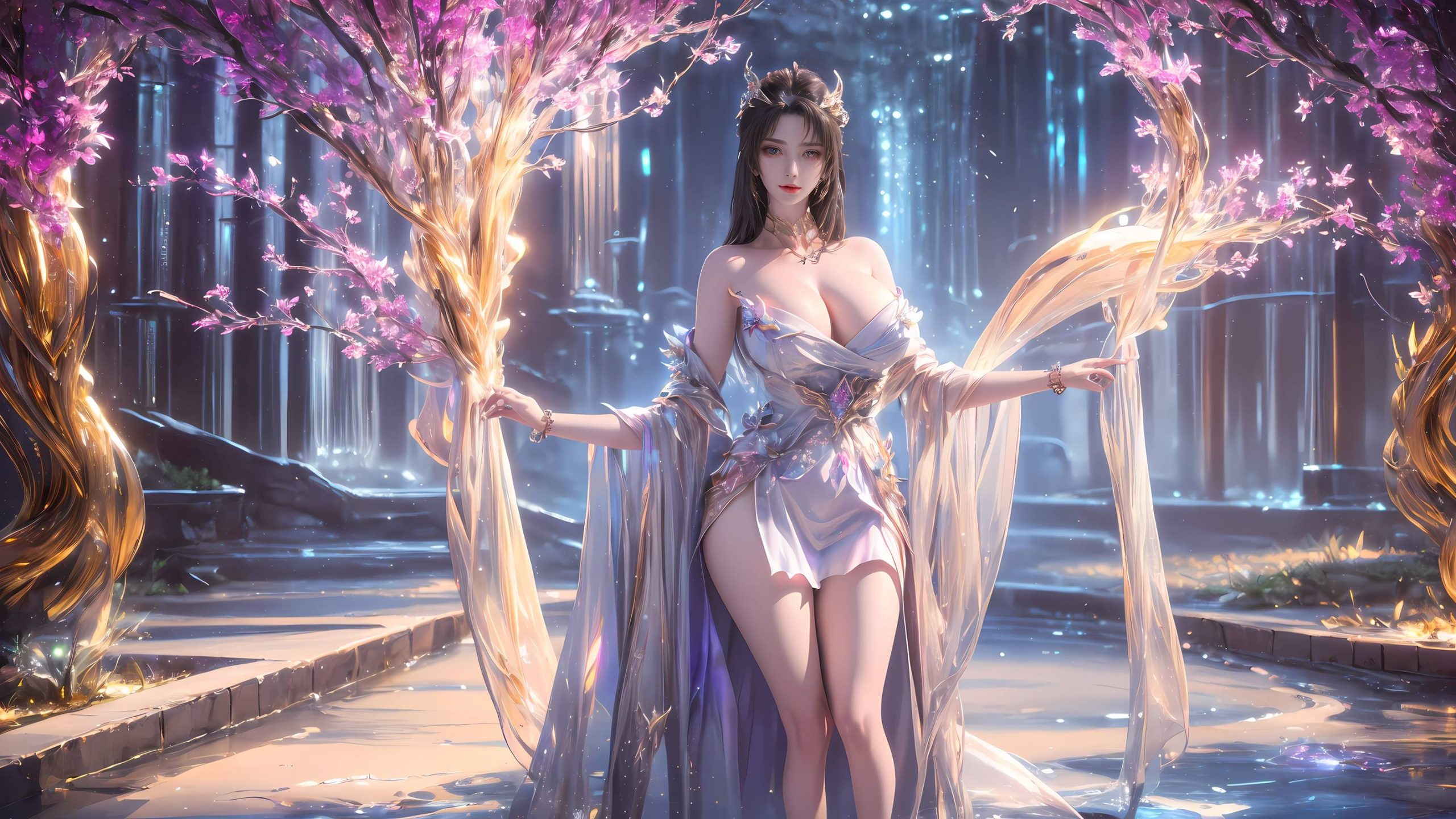 图片[25]-AI绘画 102 完美世界-天狐仙子[30P] – 速更版-美库