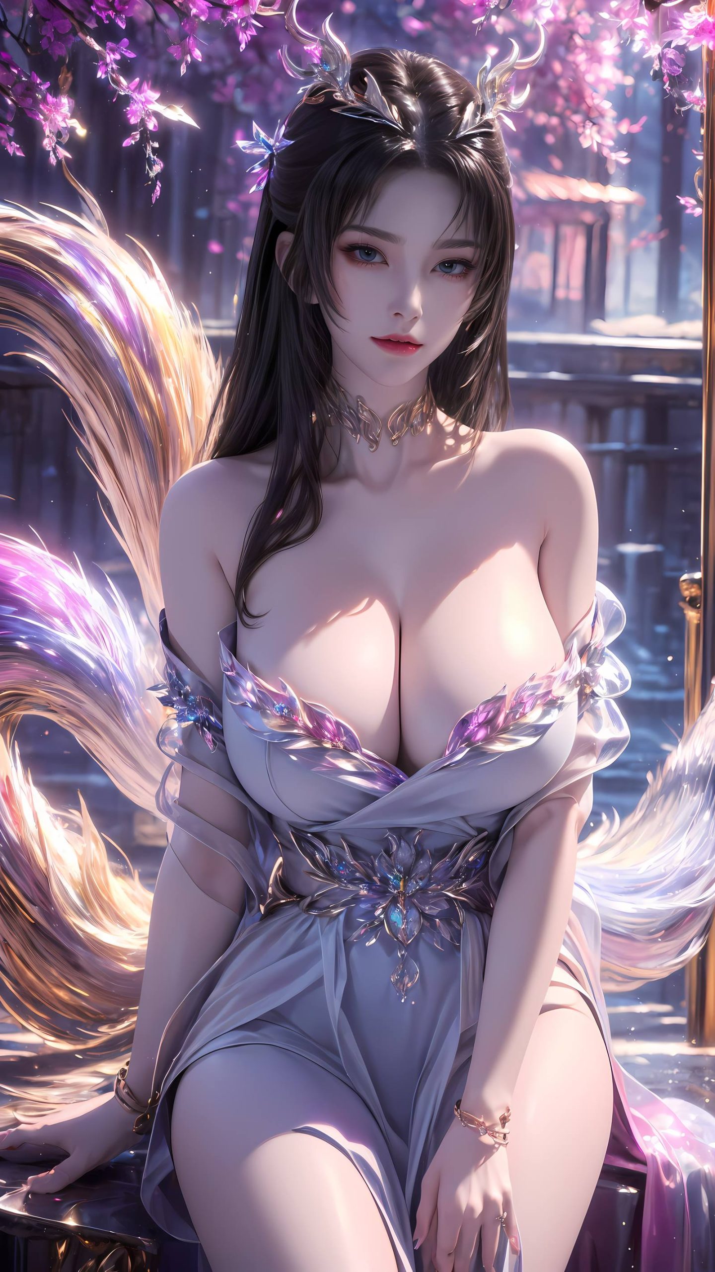 图片[28]-AI绘画 102 完美世界-天狐仙子[30P] – 速更版-美库