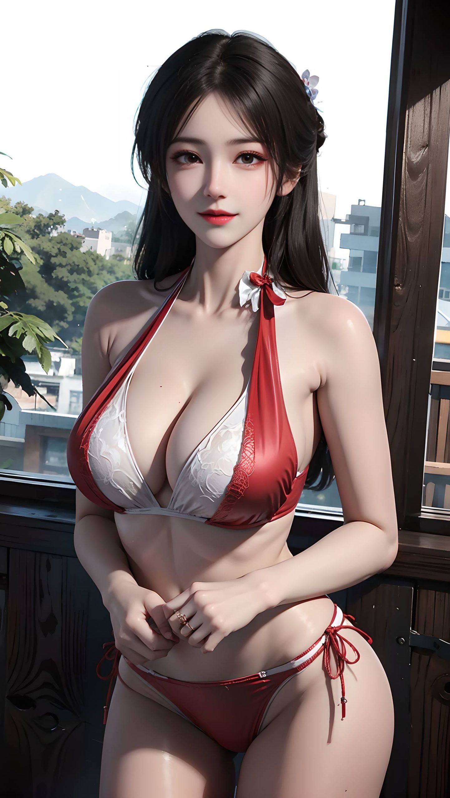 图片[23]-AI绘画 103 元龙-宋嫣内衣[78P] – 速更版-美库