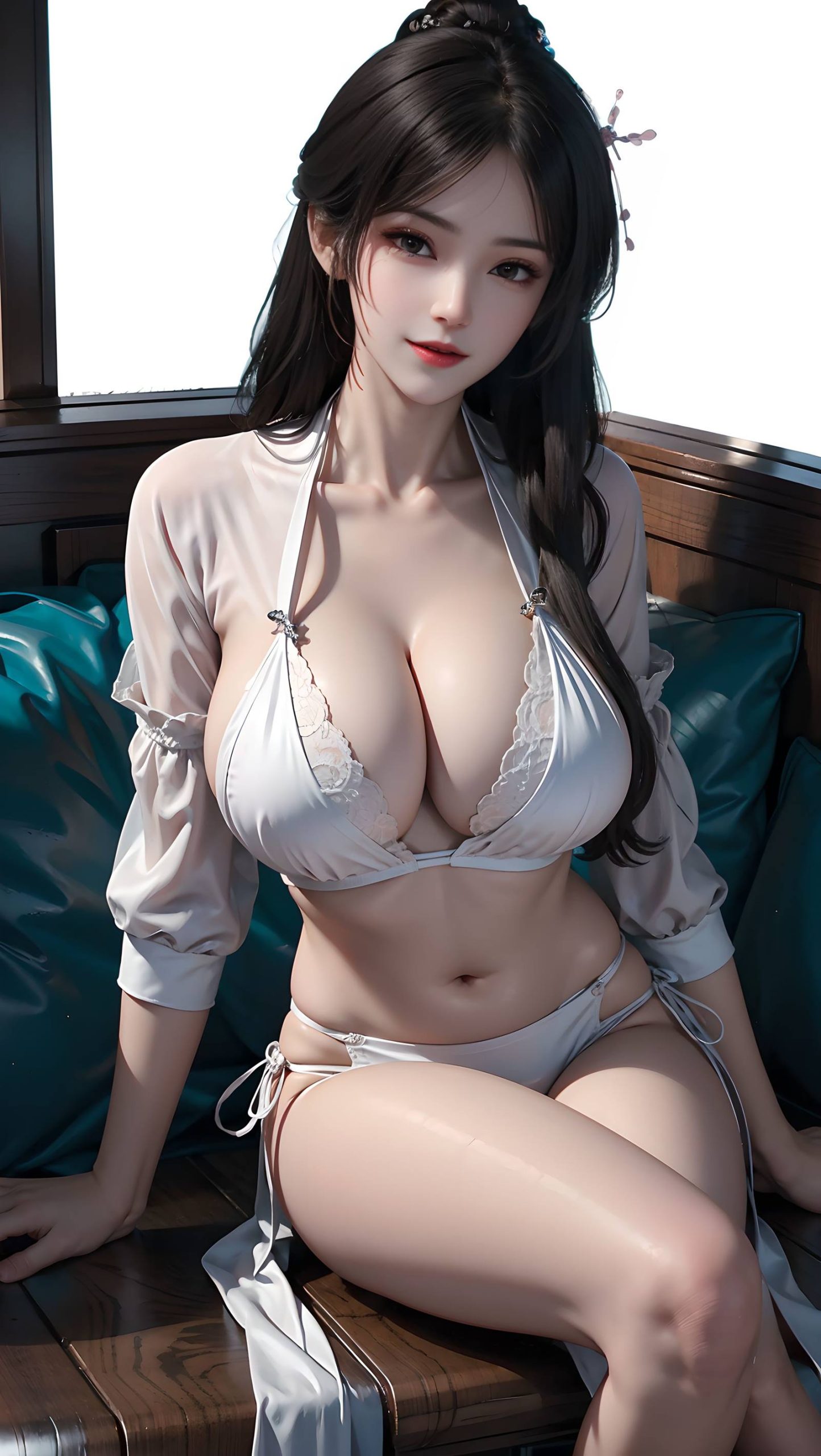 图片[55]-AI绘画 103 元龙-宋嫣内衣[78P] – 速更版-美库