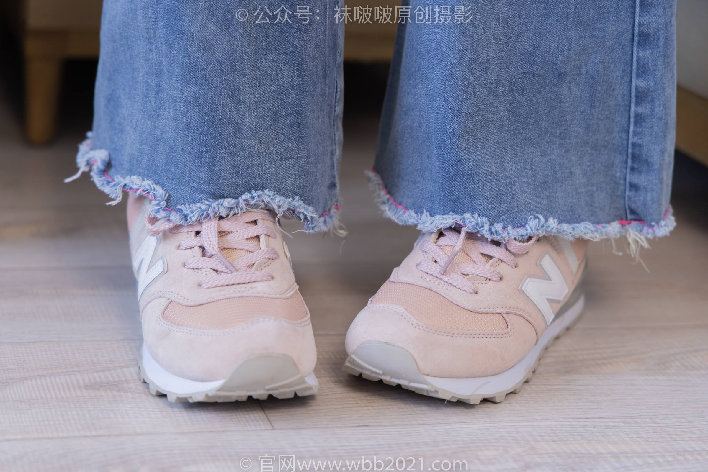 图片[25]-[BoBoSocks袜啵啵]NO.317 小甜豆-运动鞋、可拆卸牛仔裤、粉色棉袜、黑丝、裤里丝[140P] – 速更版-美库