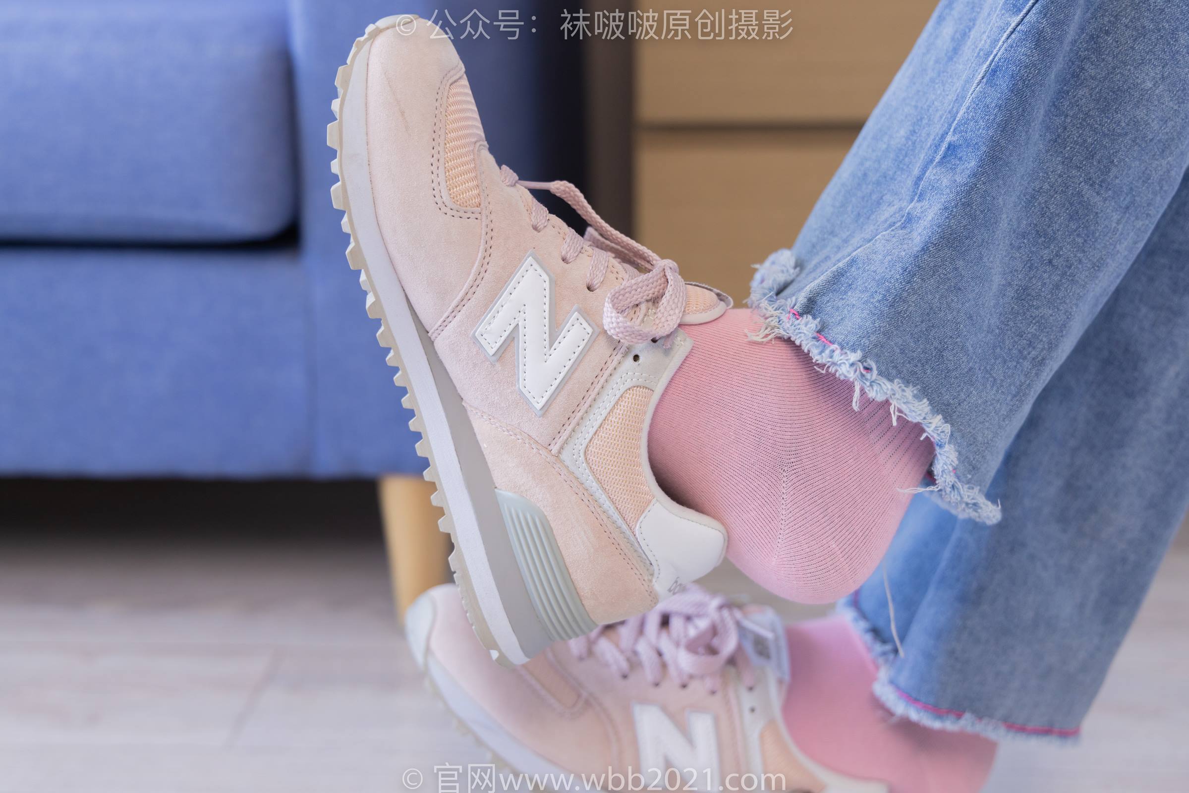 图片[28]-[BoBoSocks袜啵啵]NO.317 小甜豆-运动鞋、可拆卸牛仔裤、粉色棉袜、黑丝、裤里丝[140P] – 速更版-美库