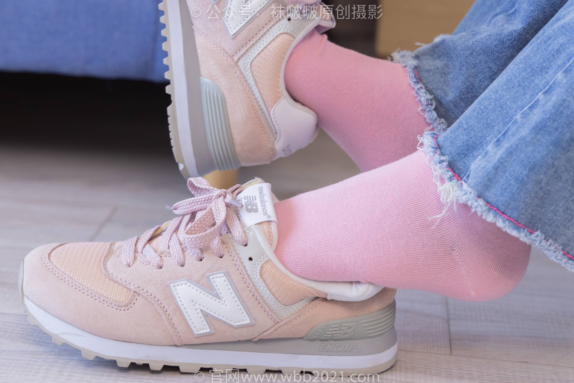 图片[31]-[BoBoSocks袜啵啵]NO.317 小甜豆-运动鞋、可拆卸牛仔裤、粉色棉袜、黑丝、裤里丝[140P] – 速更版-美库