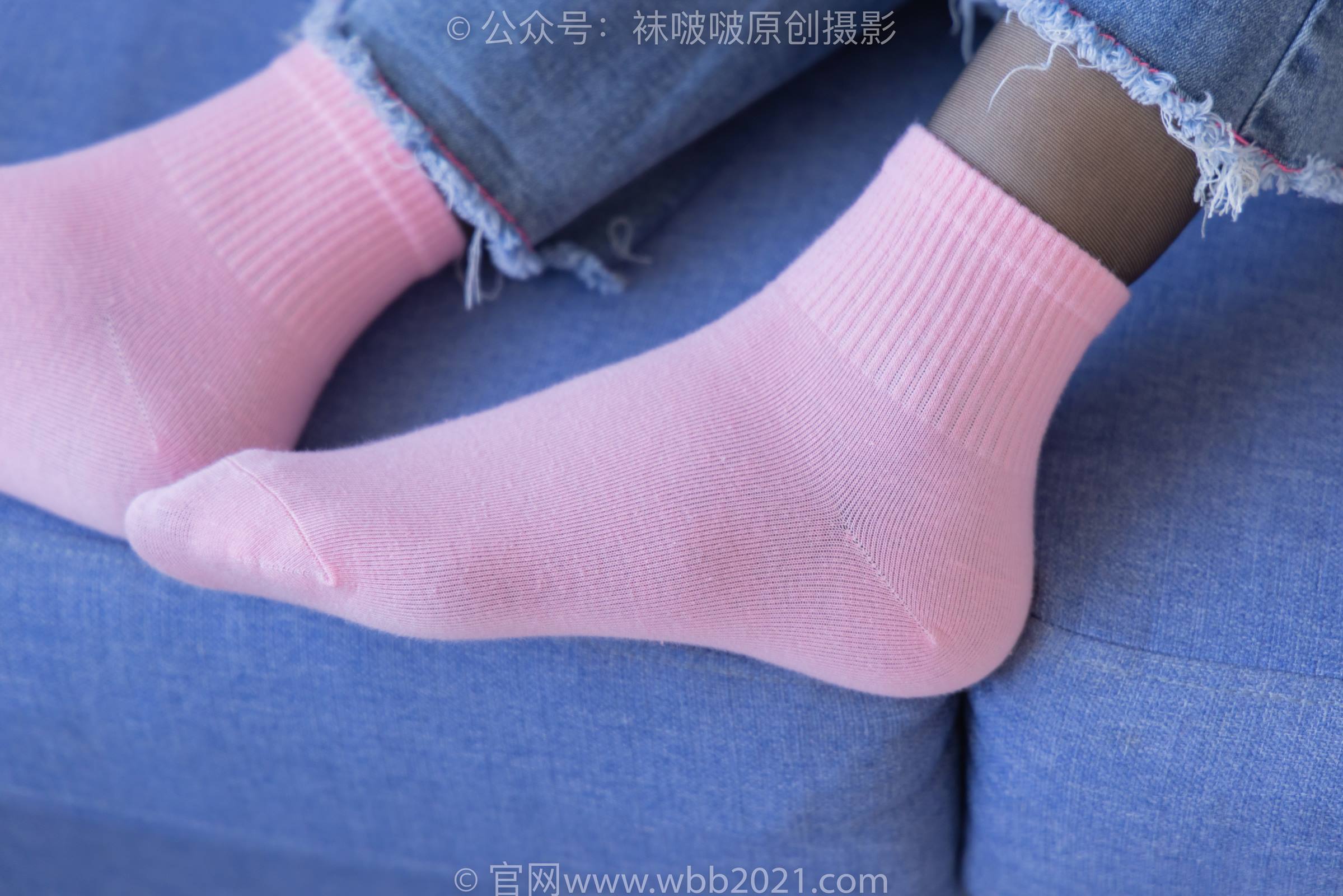 图片[54]-[BoBoSocks袜啵啵]NO.317 小甜豆-运动鞋、可拆卸牛仔裤、粉色棉袜、黑丝、裤里丝[140P] – 速更版-美库