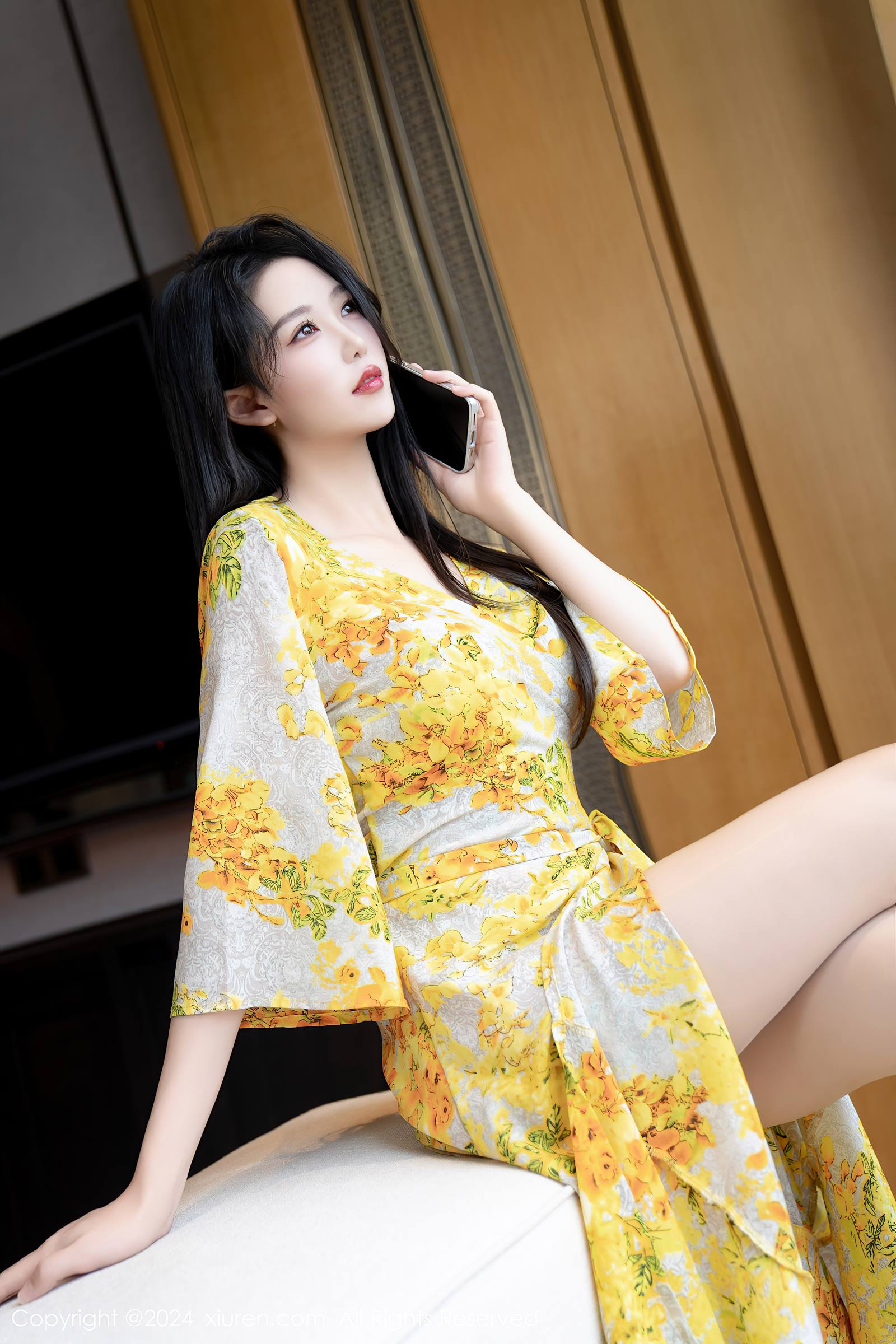 图片[14]-[Xiuren秀人网]2024.01.18 NO.7981 利世 黄花长裙 [32+1P] – 速更版-美库