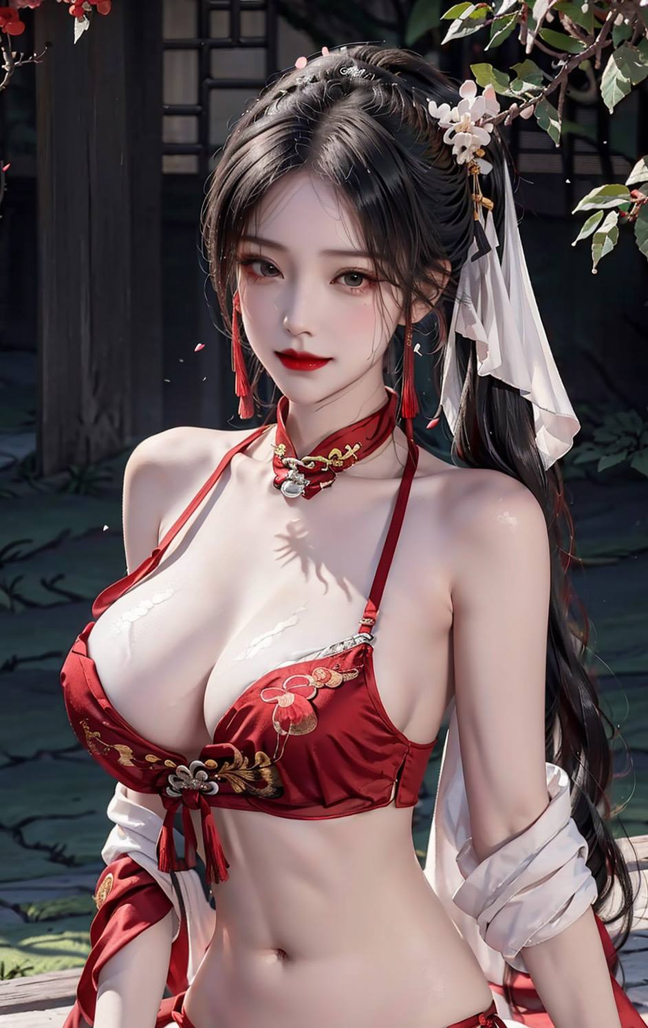 图片[11]-AI绘画 106 国风肚兜[50P] – 速更版-美库