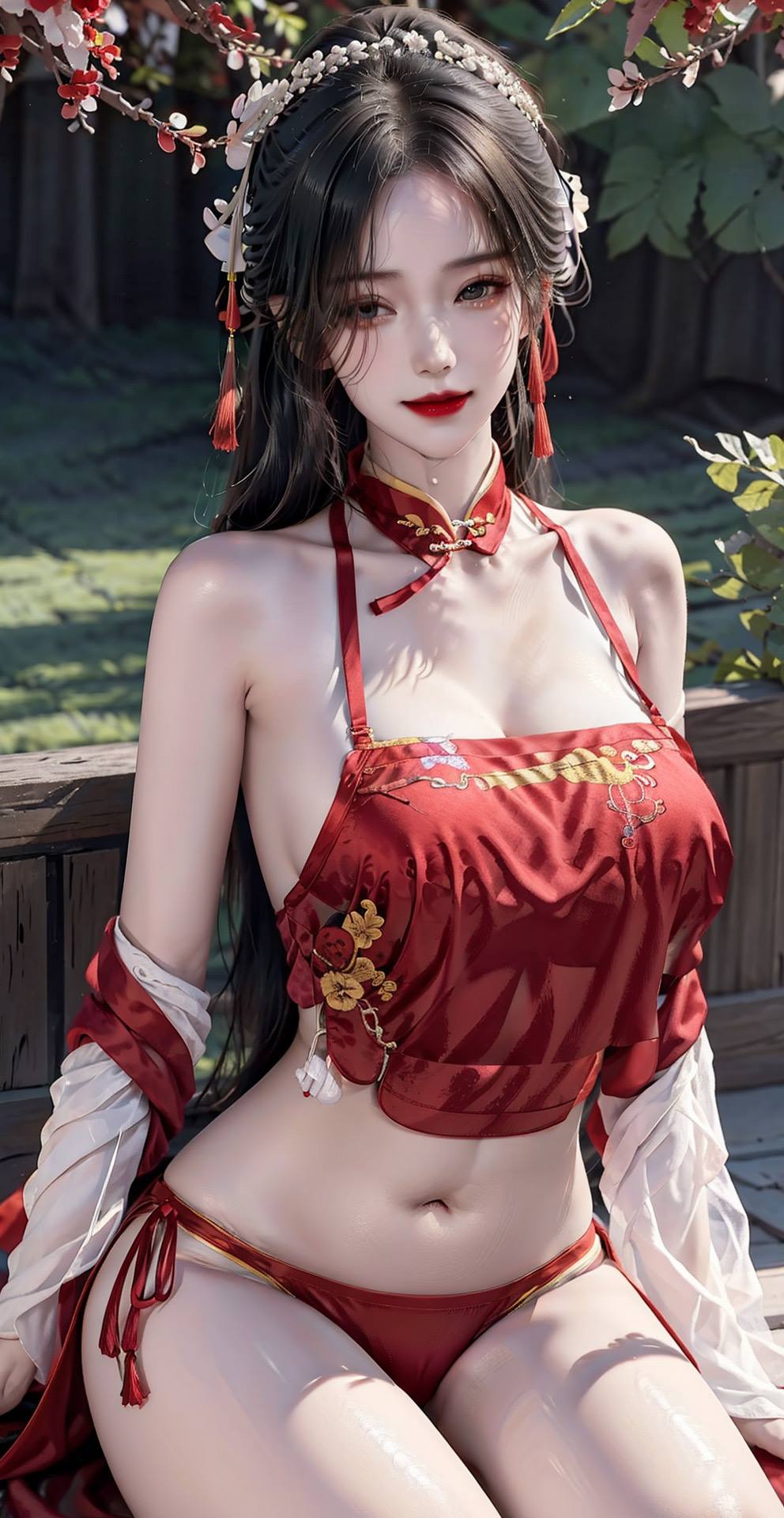 图片[16]-AI绘画 106 国风肚兜[50P] – 速更版-美库