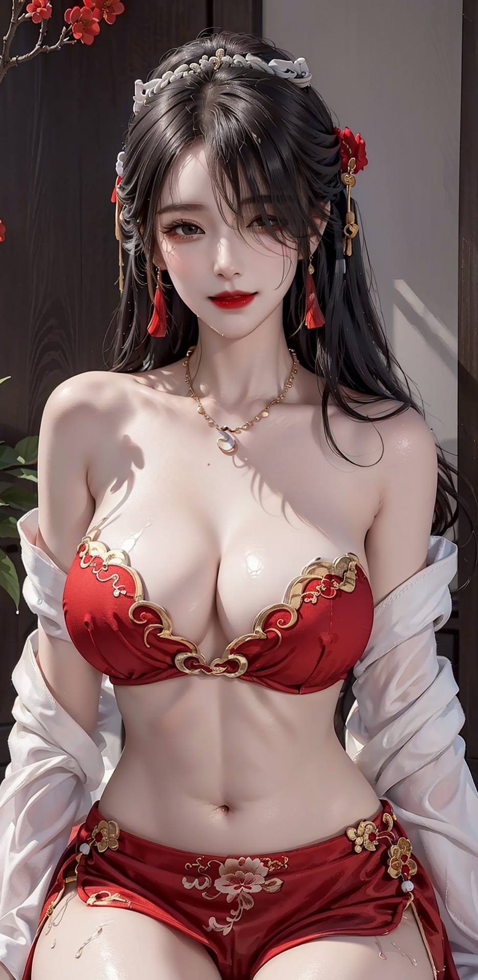 图片[21]-AI绘画 106 国风肚兜[50P] – 速更版-美库