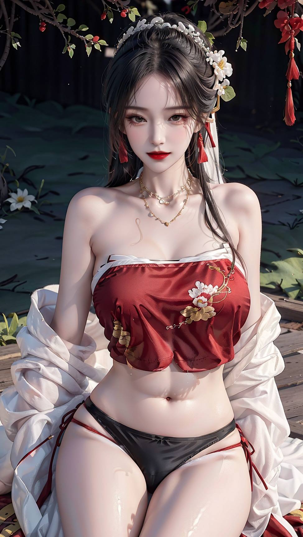 图片[48]-AI绘画 106 国风肚兜[50P] – 速更版-美库