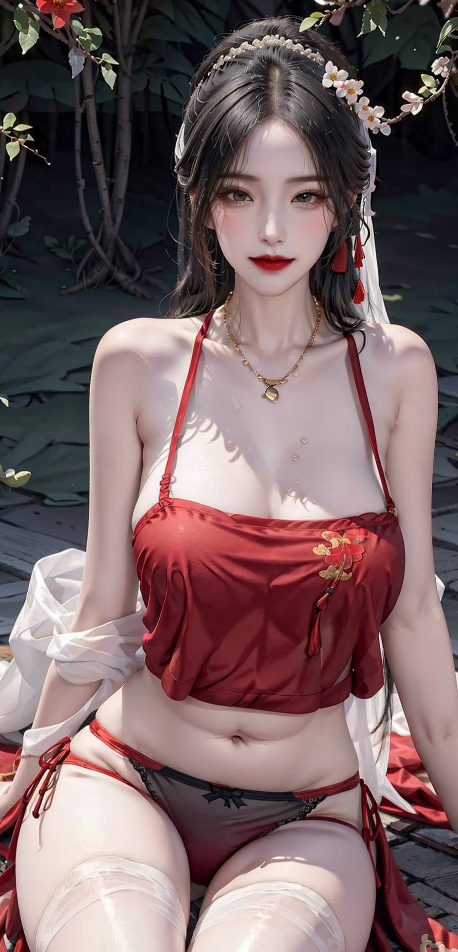 图片[50]-AI绘画 106 国风肚兜[50P] – 速更版-美库