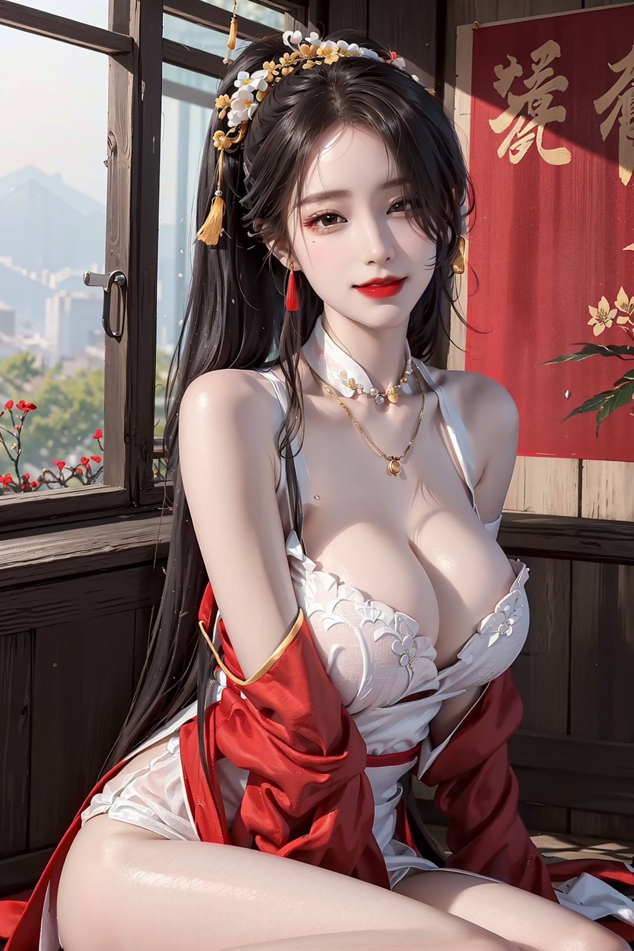 图片[51]-AI绘画 106 国风肚兜[50P] – 速更版-美库