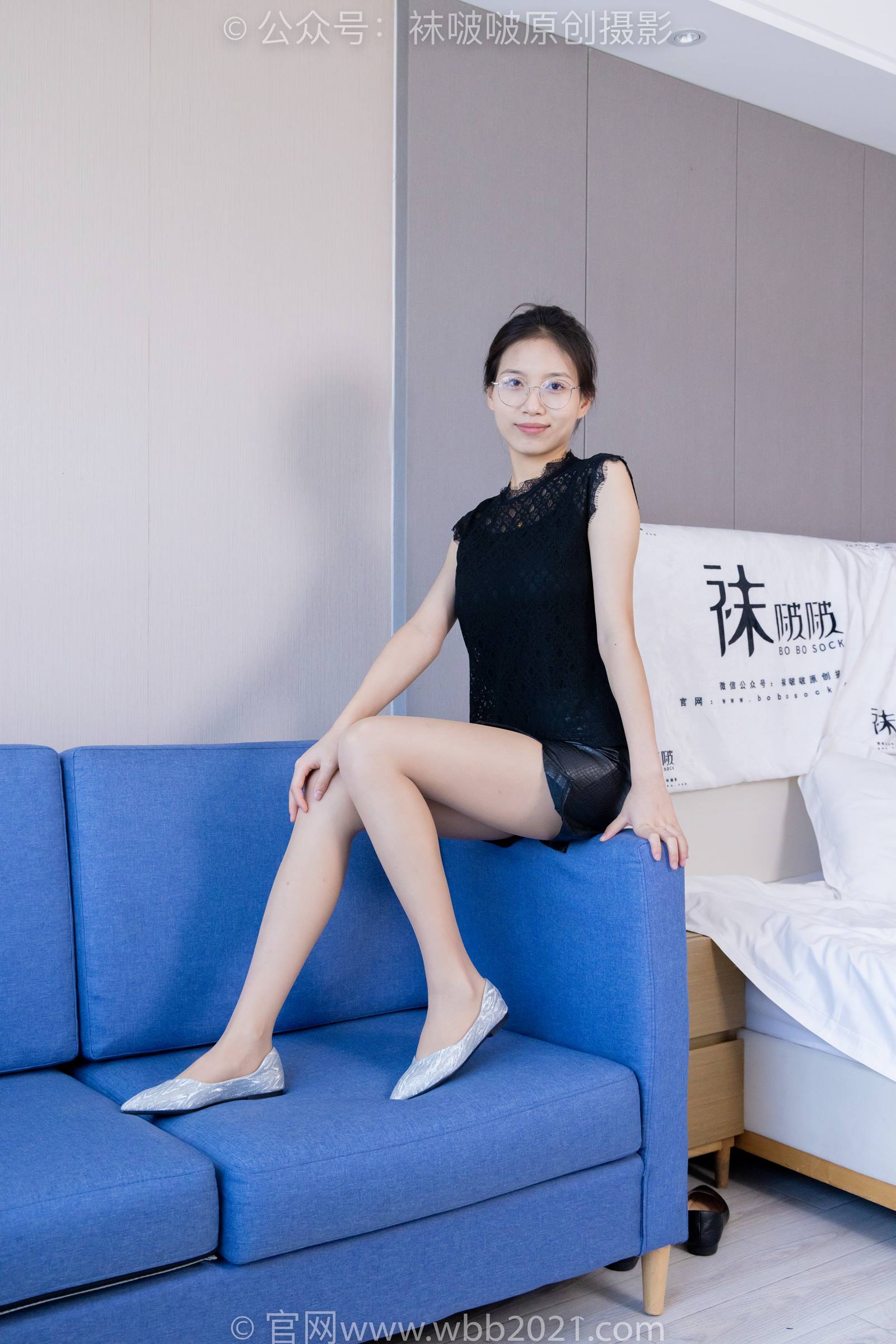 图片[10]-[BoBoSocks袜啵啵]NO.318 芝士-两双平底鞋、肉丝、油亮肉丝[149P] – 速更版-美库