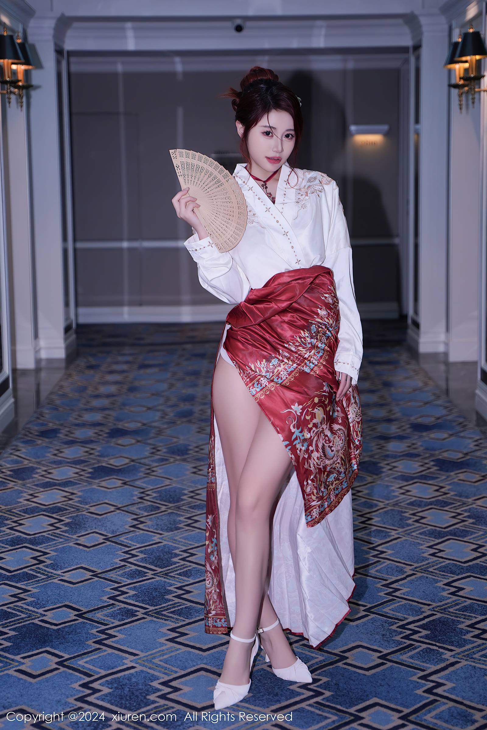 图片[22]-[Xiuren秀人网]2024.01.19 NO.7985 美七Mia 最火马面裙 [28+1P] – 速更版-美库