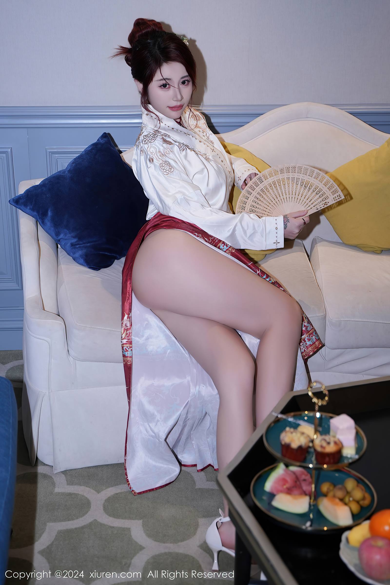 图片[23]-[Xiuren秀人网]2024.01.19 NO.7985 美七Mia 最火马面裙 [28+1P] – 速更版-美库