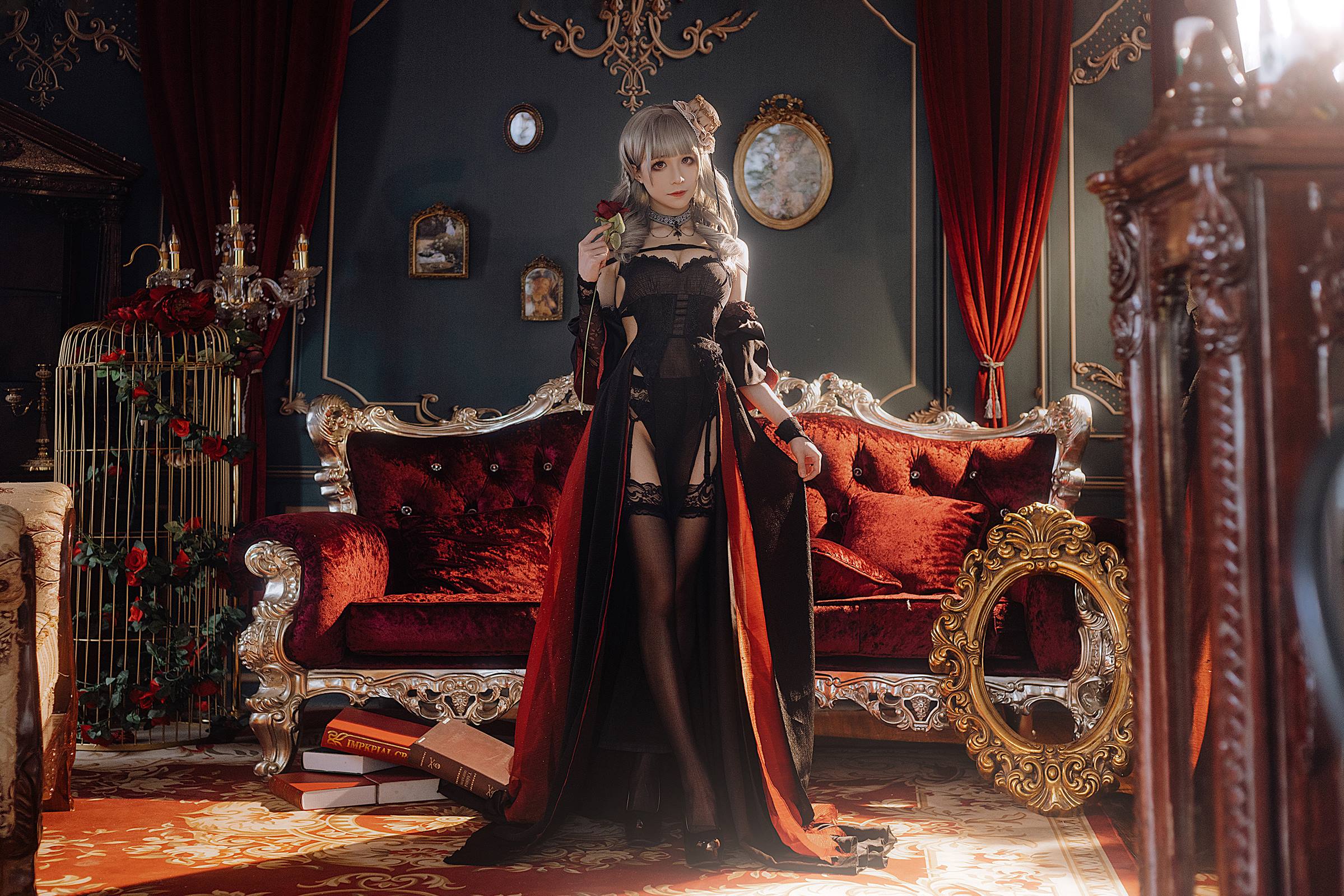 图片[58]-Tomoyo酱 碧蓝航线 吕佐夫礼服[58P] – 速更版-美库