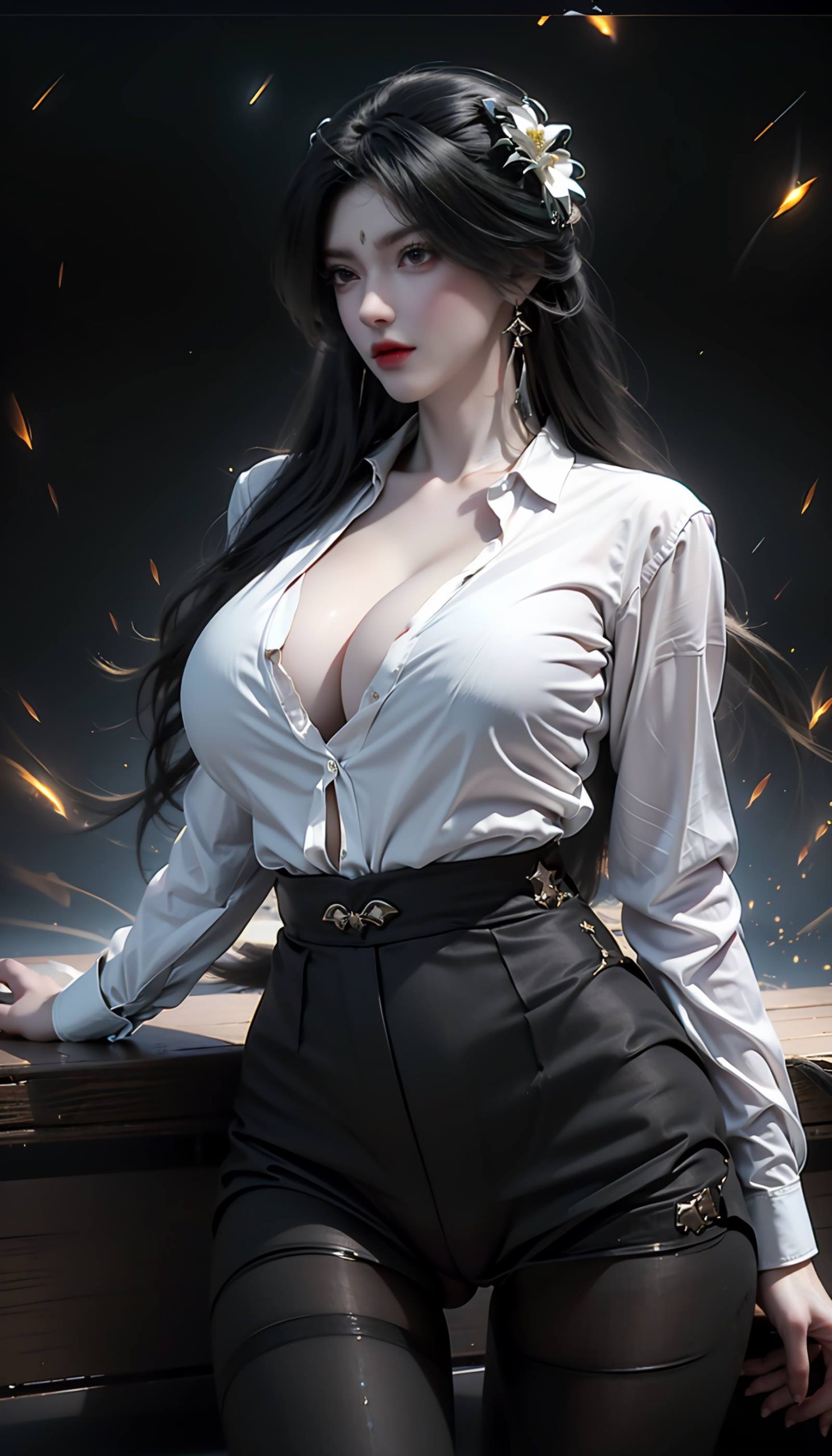 图片[27]-AI绘画 110 完美世界 柳神 黑丝衬衫[90P] – 速更版-美库