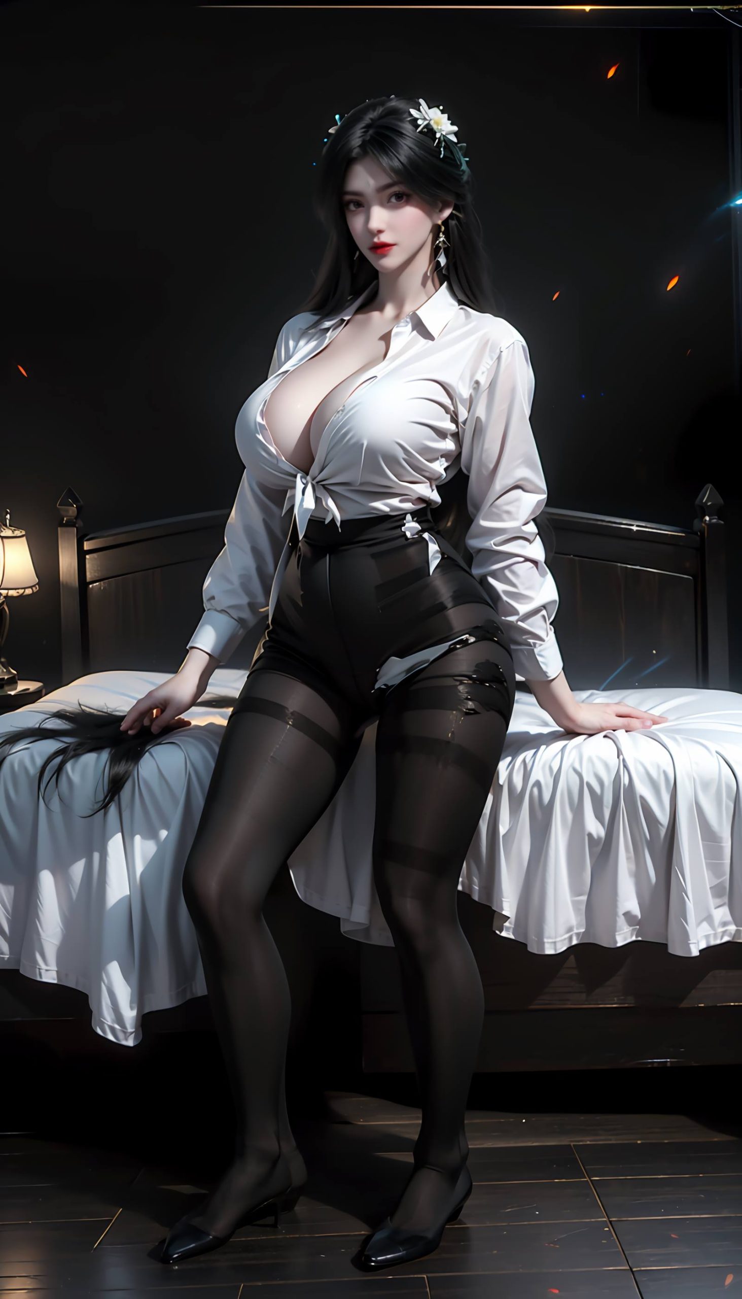 图片[32]-AI绘画 110 完美世界 柳神 黑丝衬衫[90P] – 速更版-美库