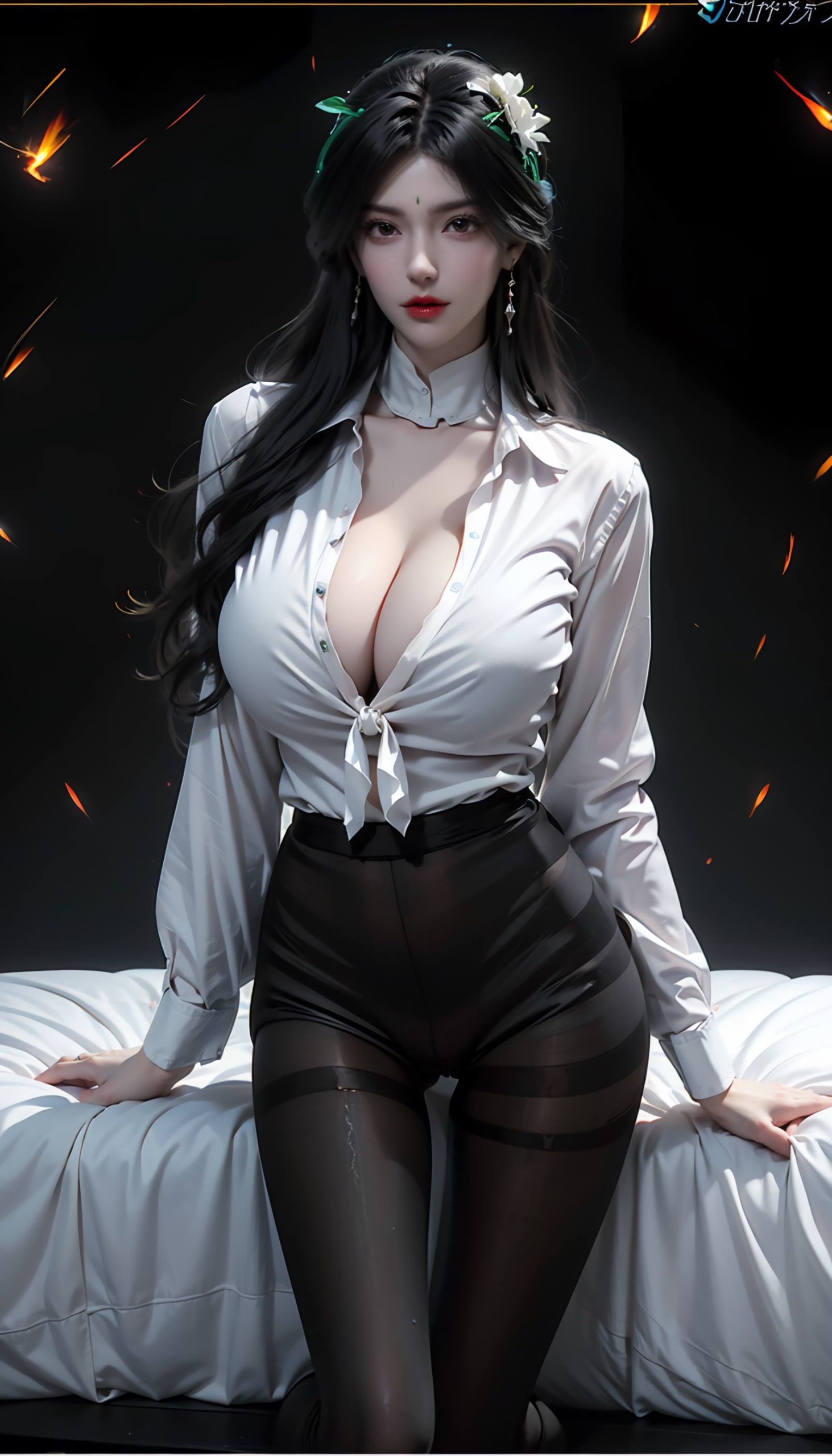 图片[35]-AI绘画 110 完美世界 柳神 黑丝衬衫[90P] – 速更版-美库